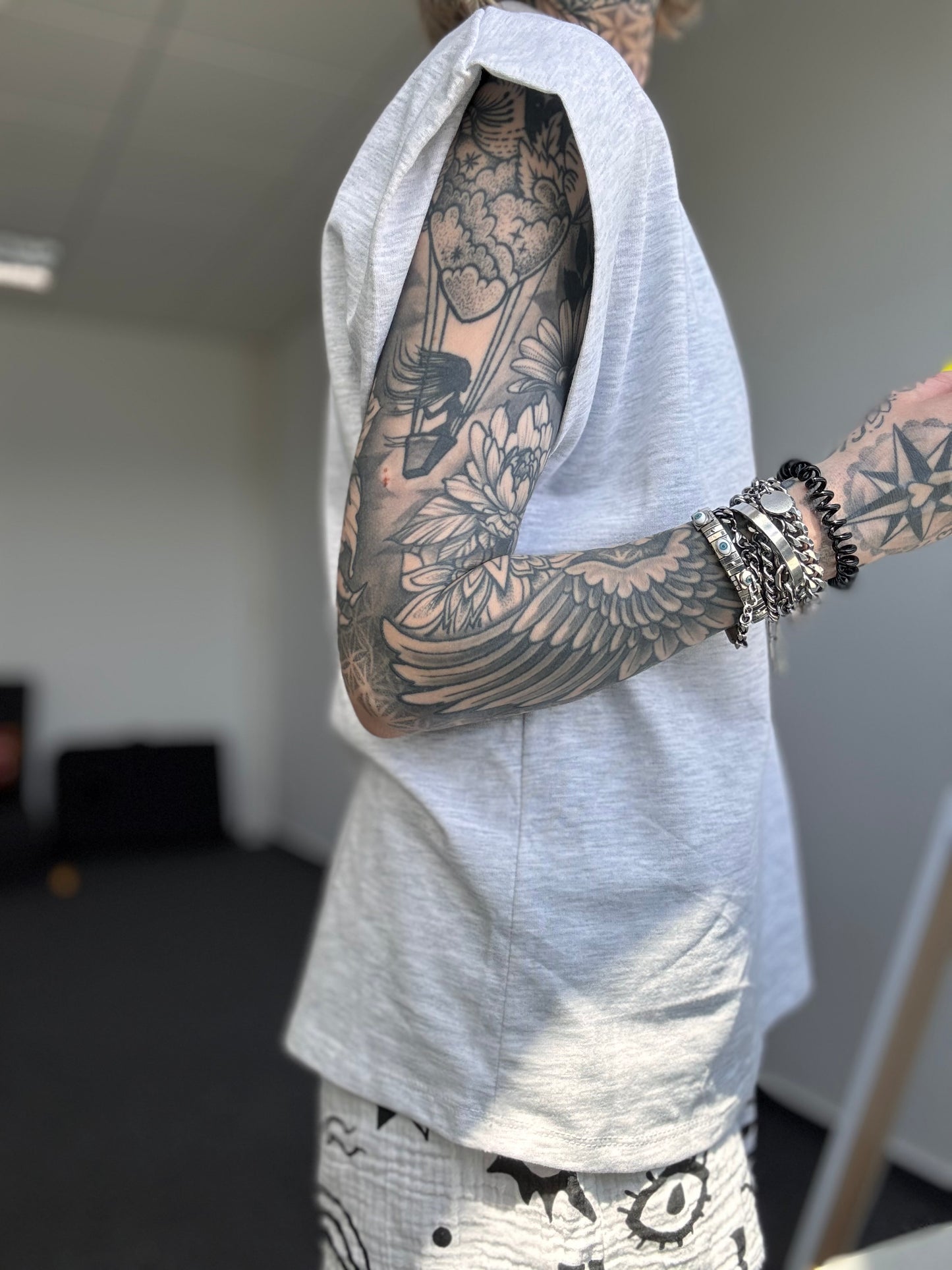 Basic Oversize Shirt // LIGHT GREY