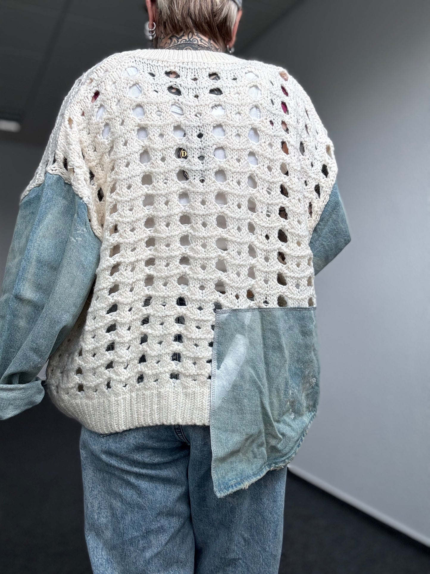 Jacke // STRICK MEETS JEANS