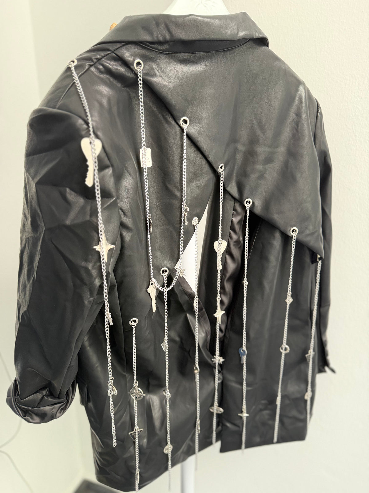 Blazer Kunstleder // KETTEN