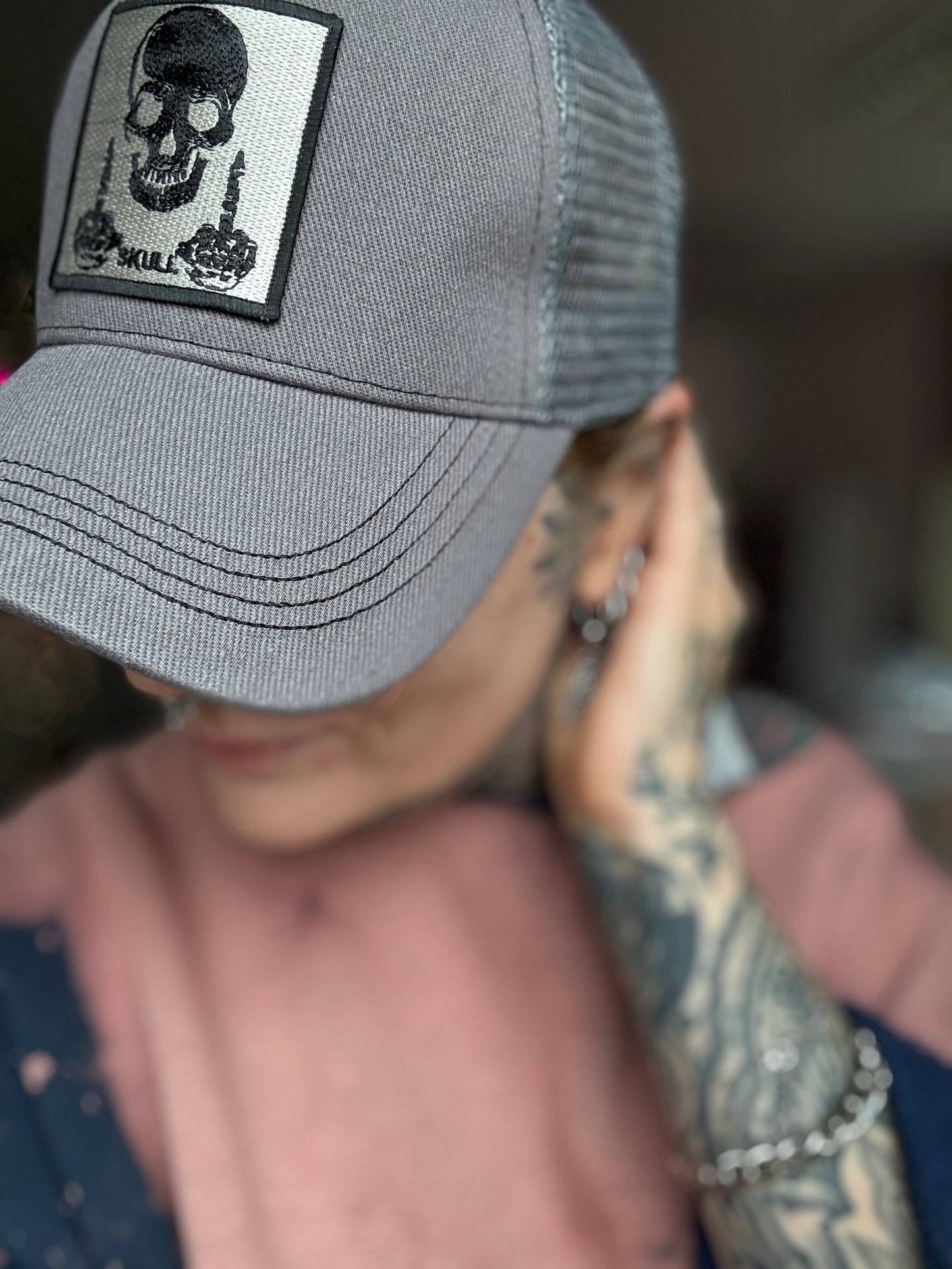 Cap // DARK GREY FXXX OFF