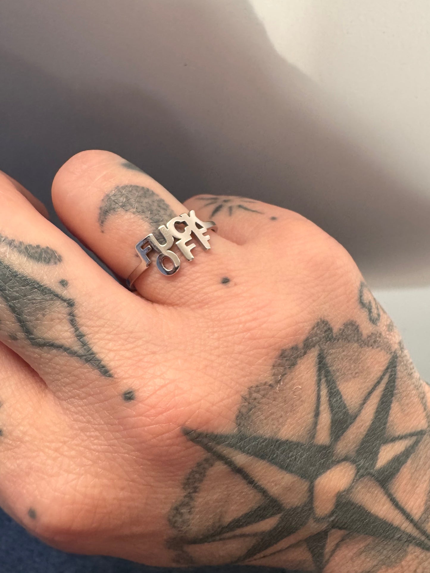 Ring // FUCK OFF SILBER