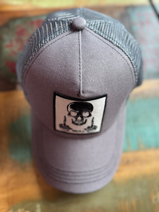 Cap // DARK GREY FXXX OFF