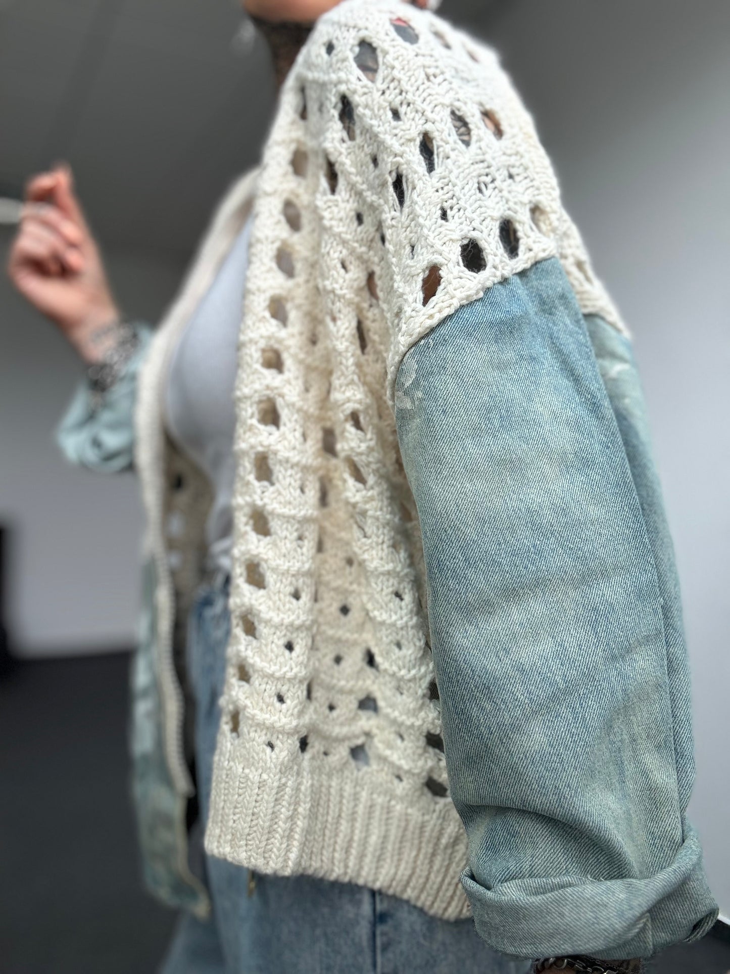 Jacke // STRICK MEETS JEANS