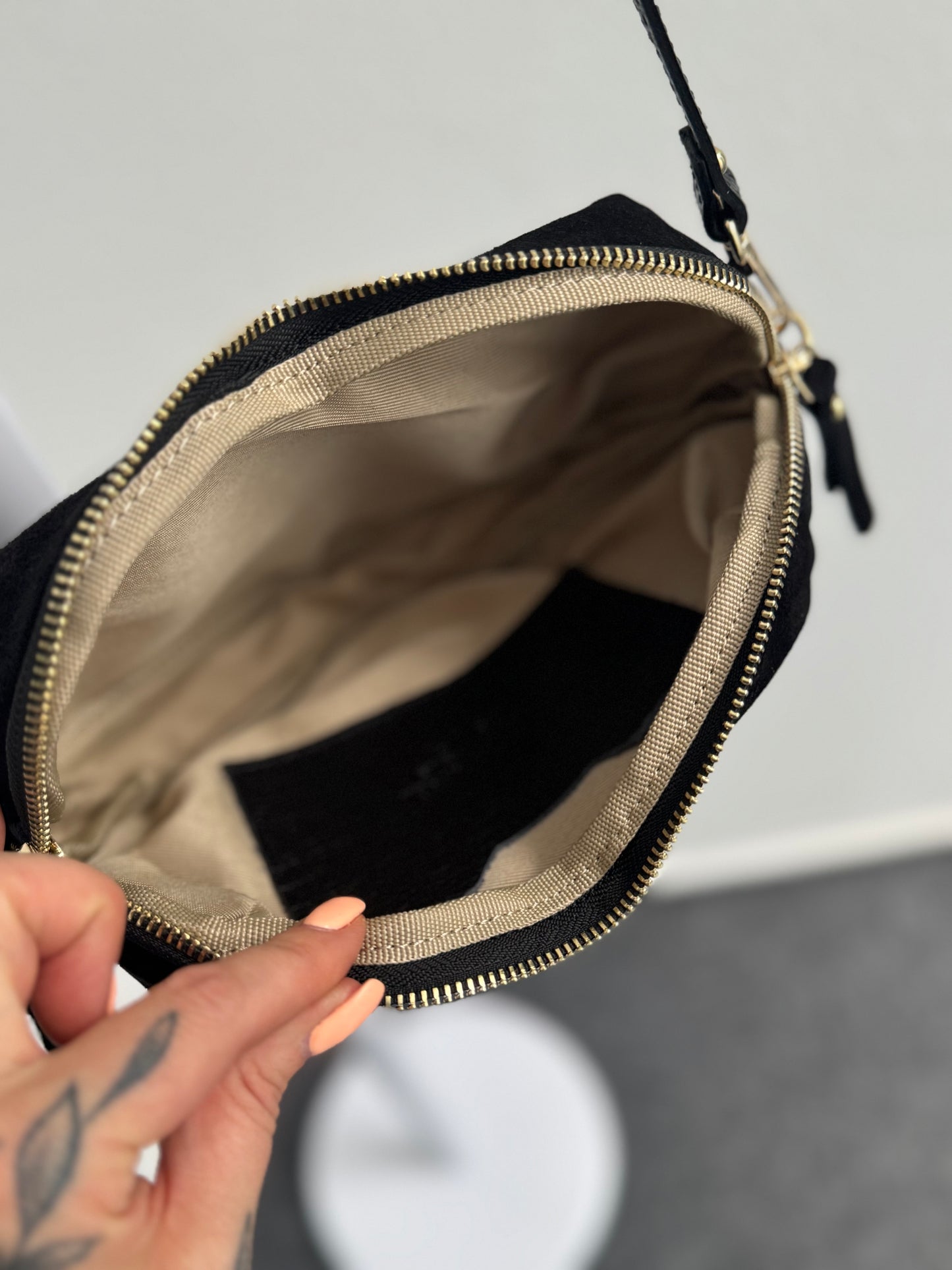 Crossbody Bag // HEART BLACK