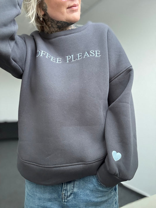 SWEATER // COFFEE PLS DARK