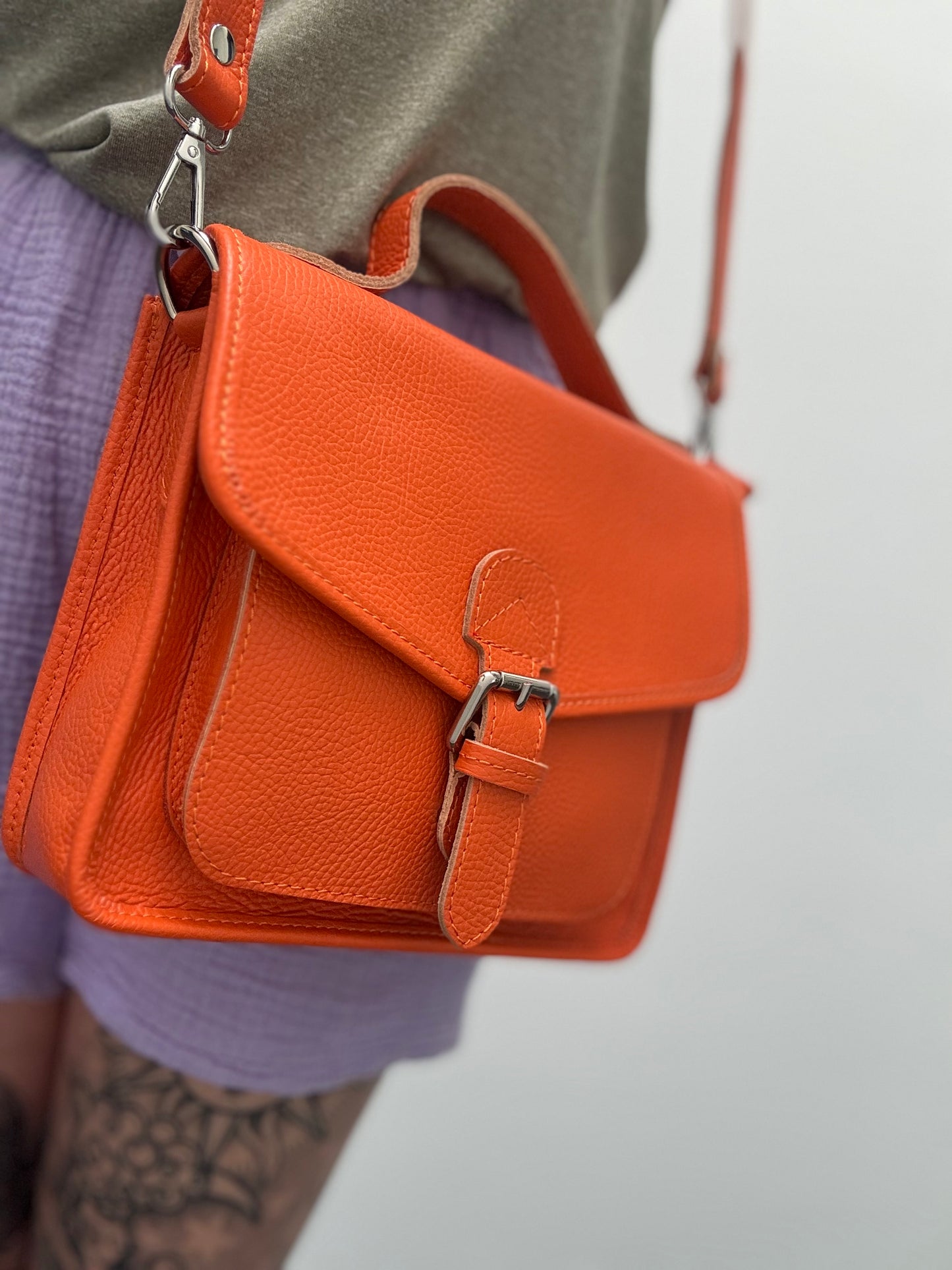 Retro Crossbody Bag // ORANGE JUICE