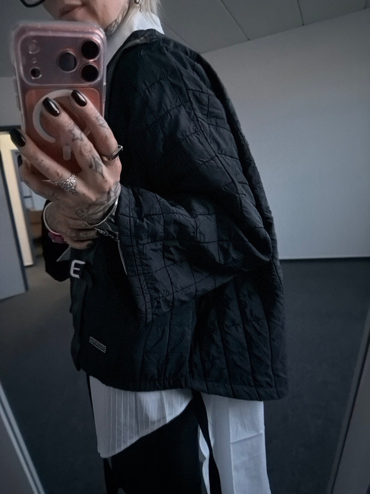 Steppjacke // BLACK CROSSOVER