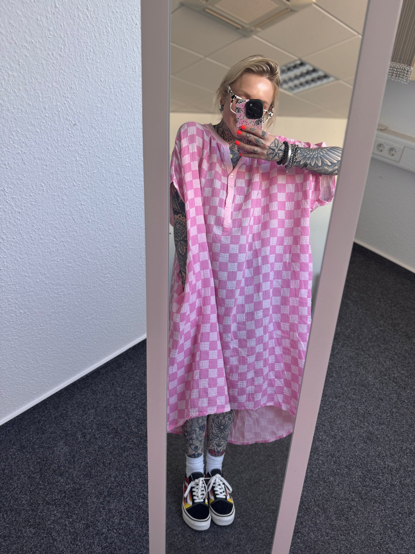 Musselinkleid  // SCHACH ROSA