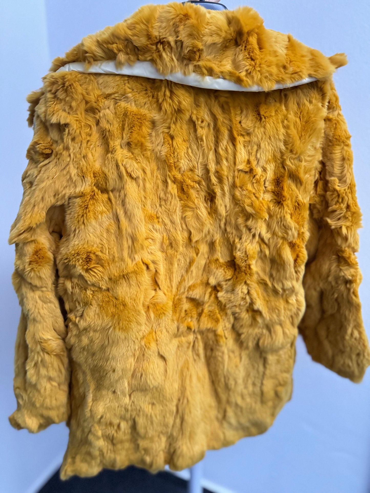 Pelzjacke // YELLOW Gr. 34-38
