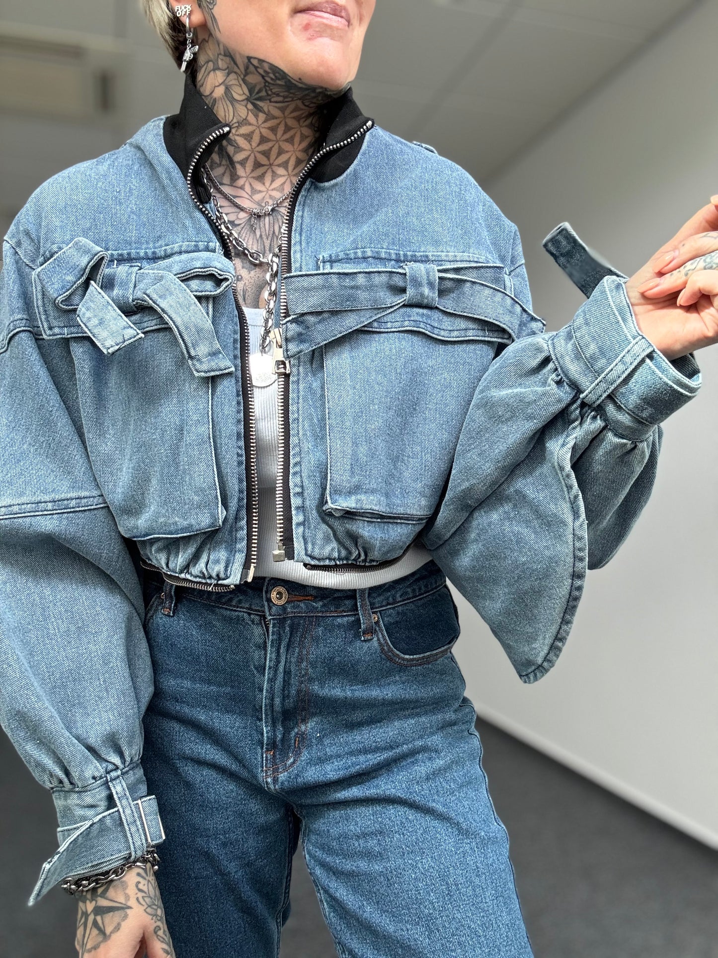 JEANSJACKE // SWEET BOW