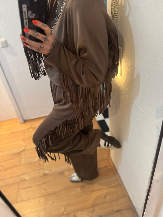 Zweiteiler // FRINGE FLOW SET