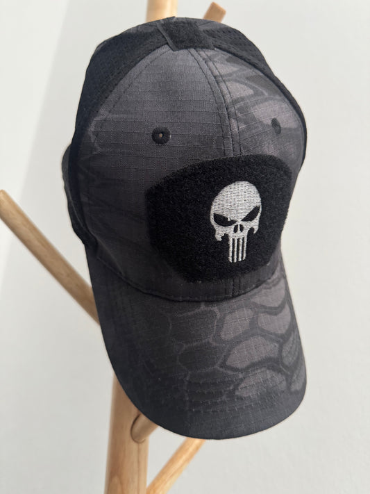 Cap // BLACK GREY SKULL