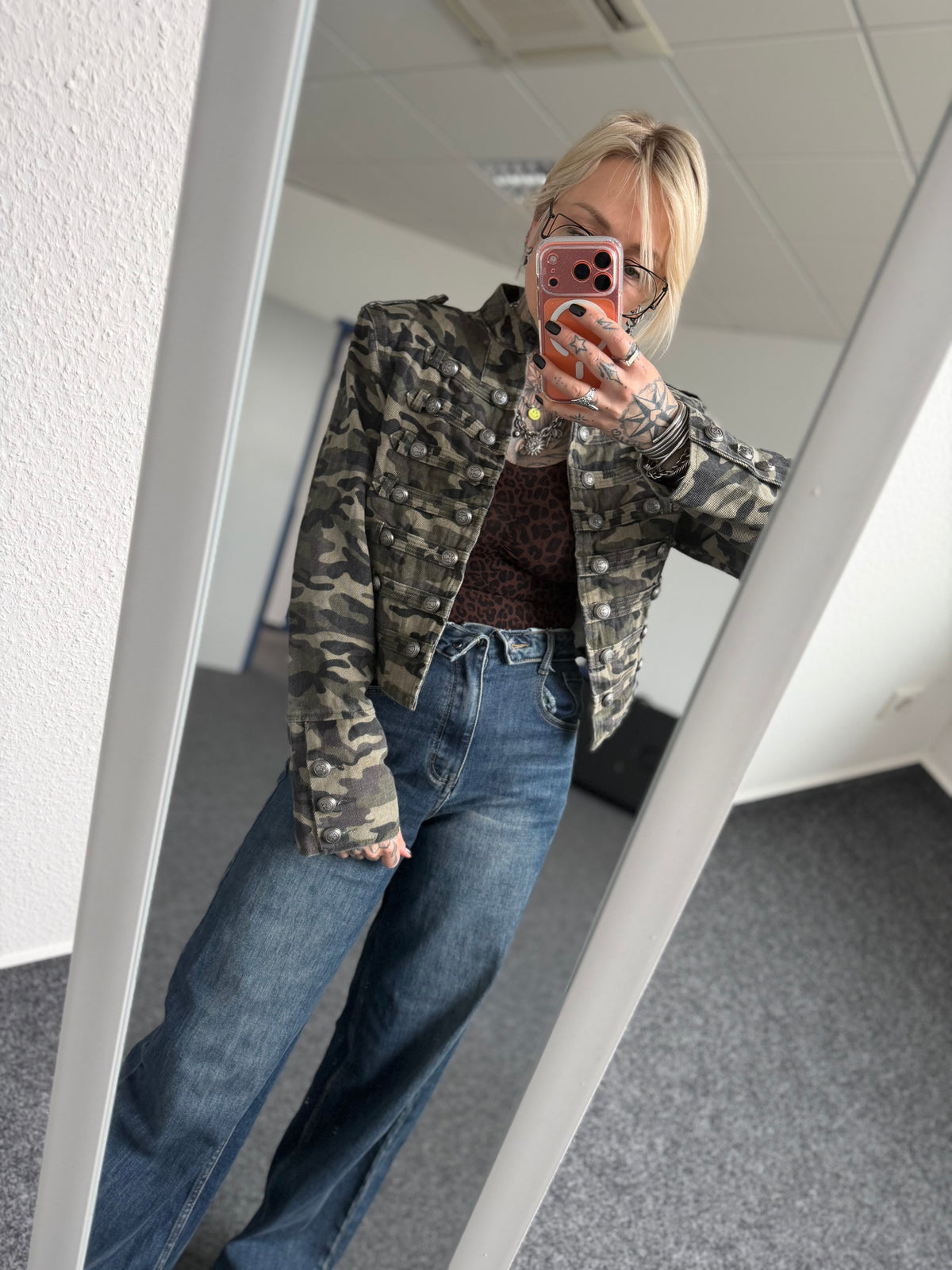 Kurzjacke // CAMOUFLAGE JEANS