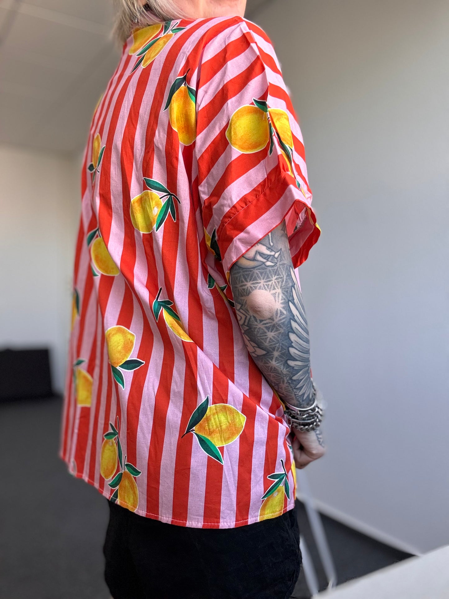 Oversize Bluse // LEMON