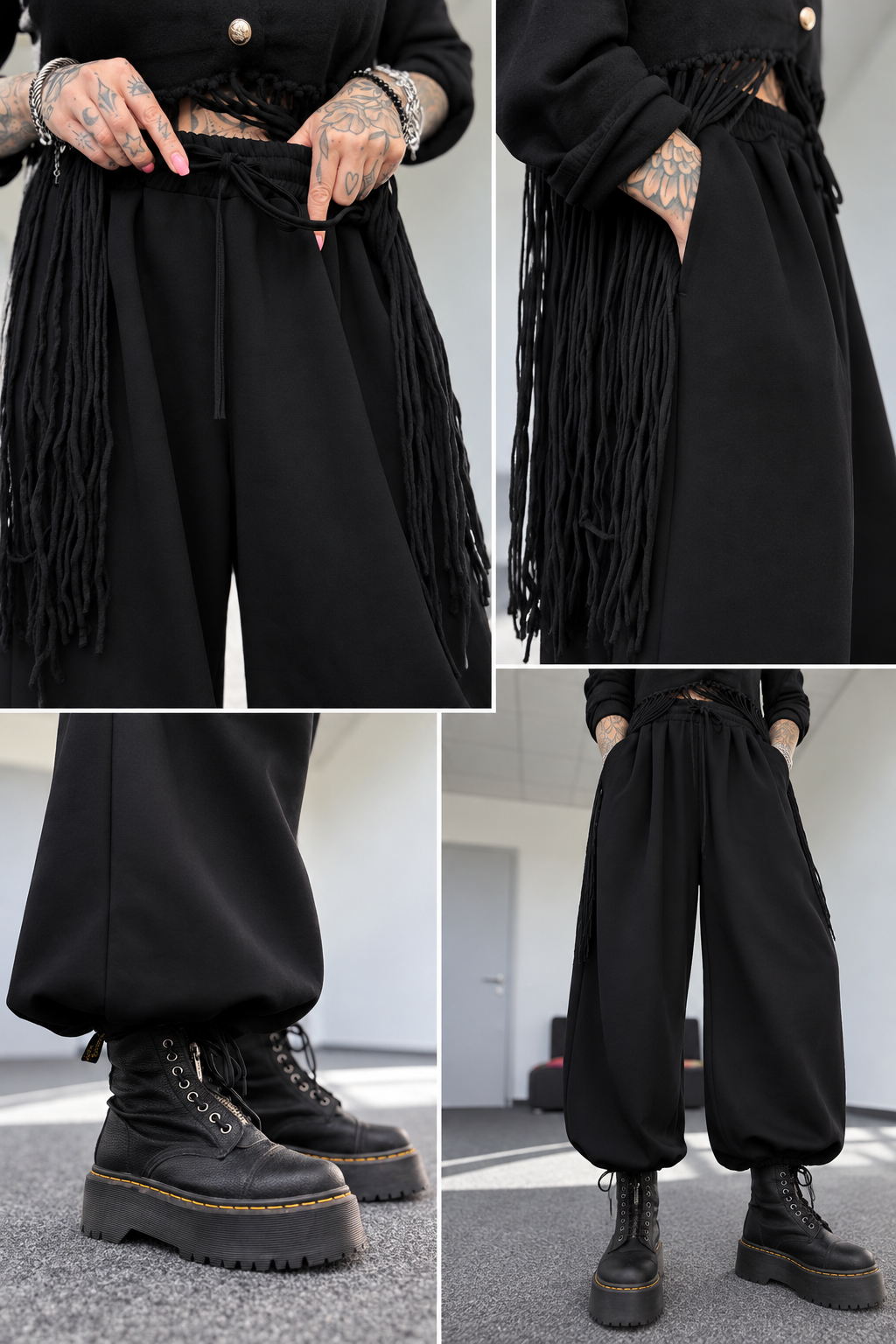 Balloon Pants // BLACK