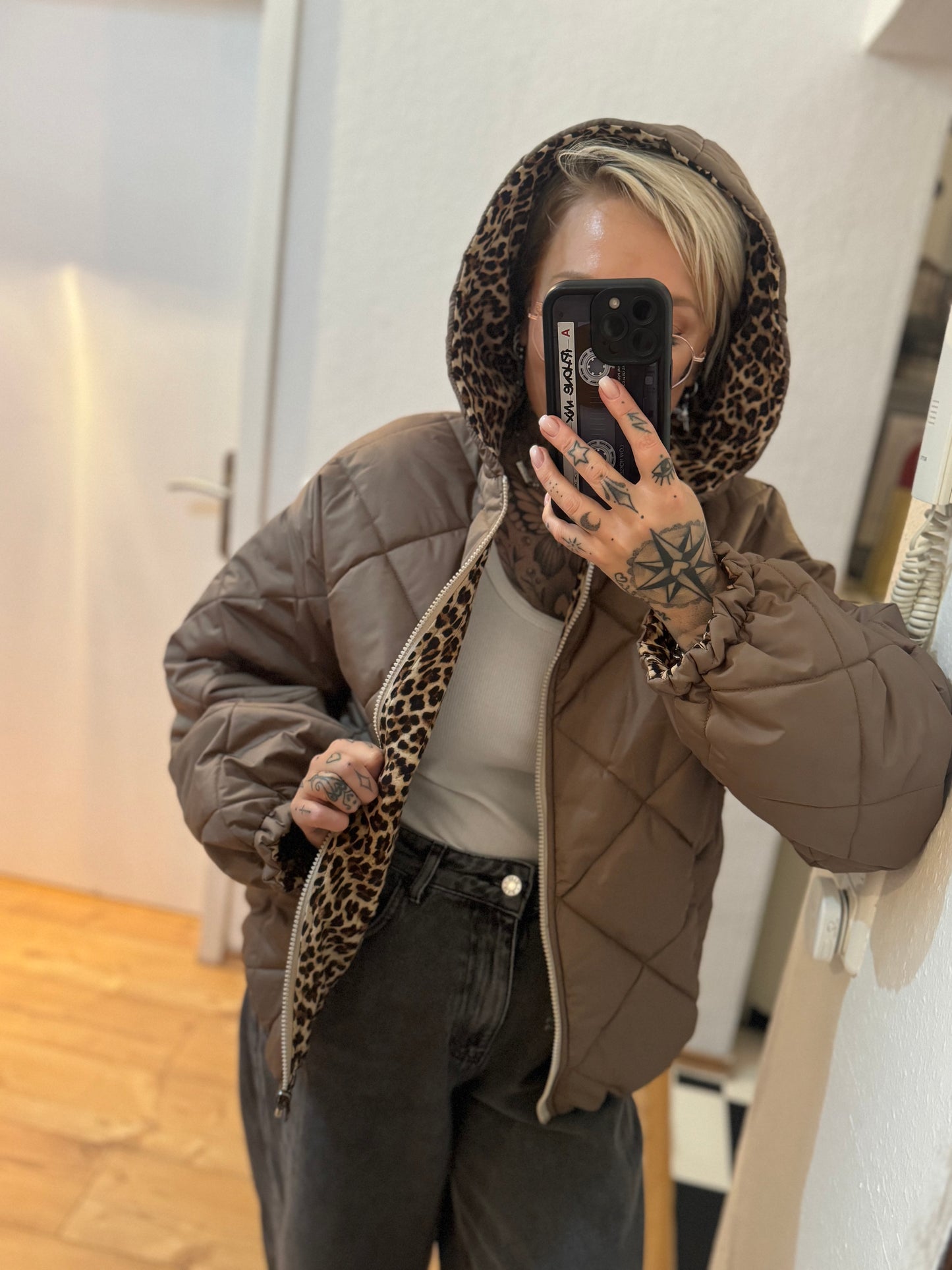 Oversize Wendejacke // DOUBLE TROUBLE