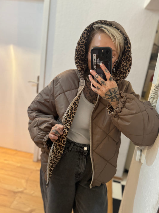 Oversize Wendejacke // DOUBLE TROUBLE
