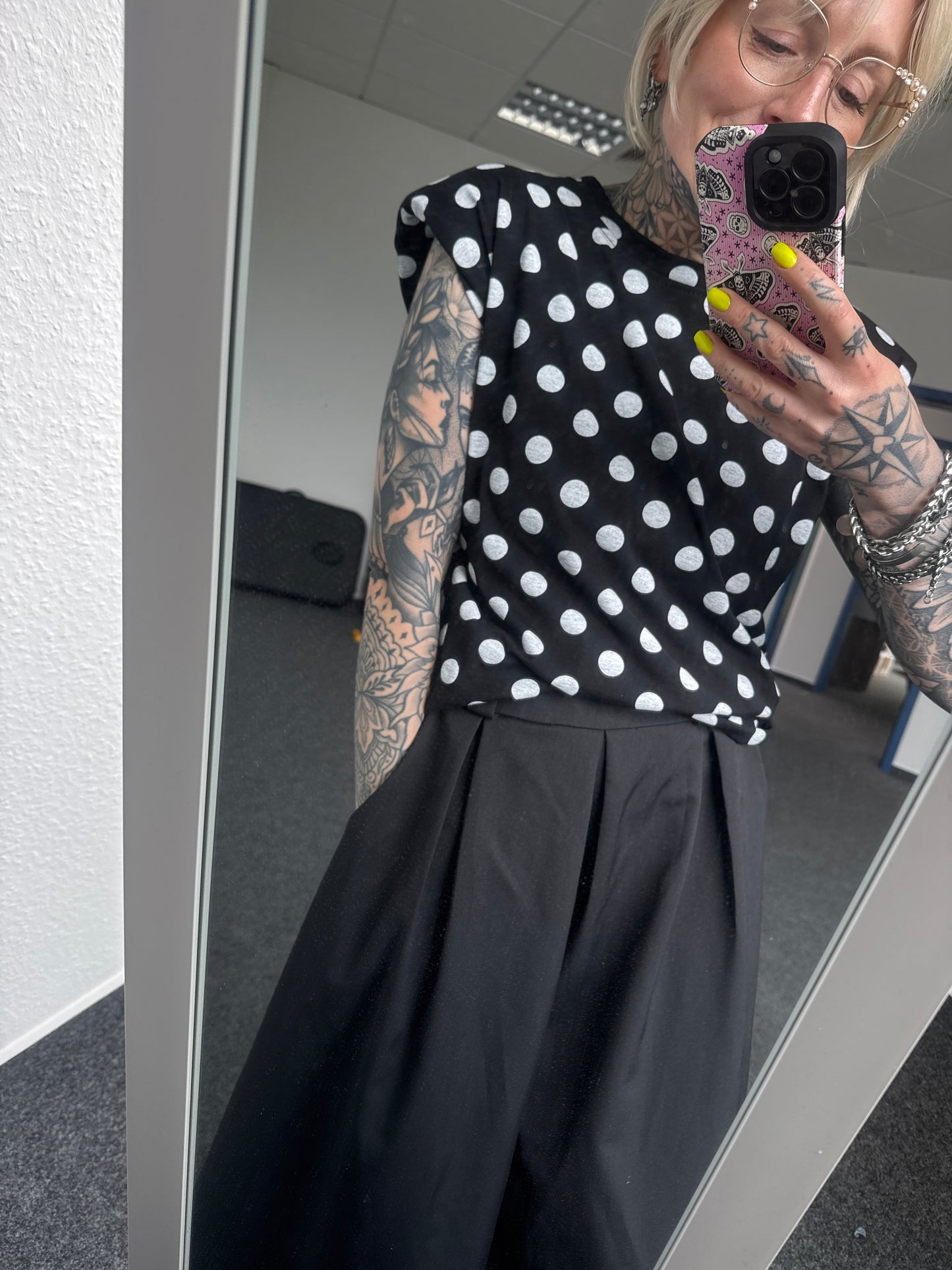 Shirt Schulterpolster // PUNKTE