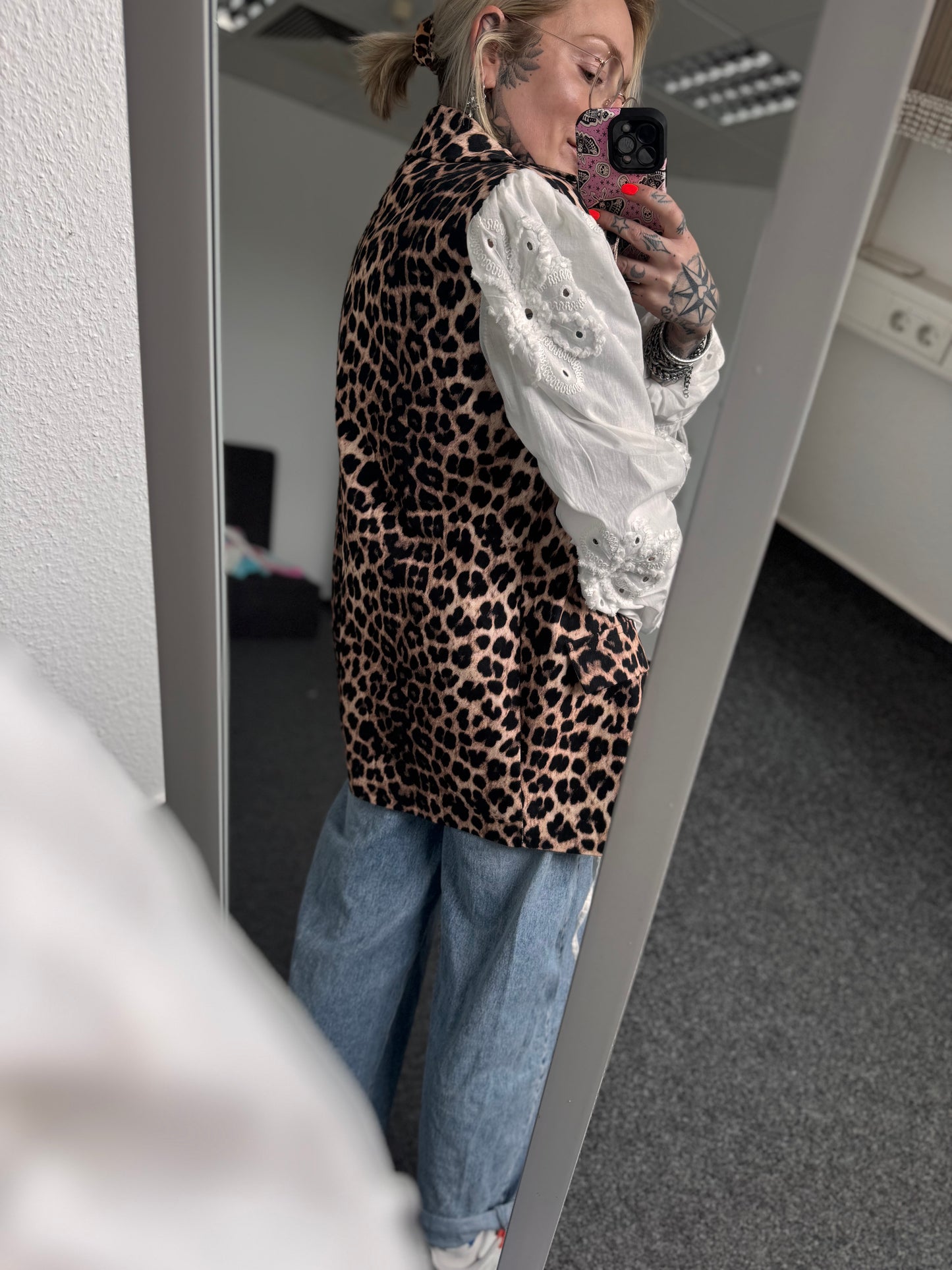 Blazer // WEISSE ÄRMEL GR L-XL