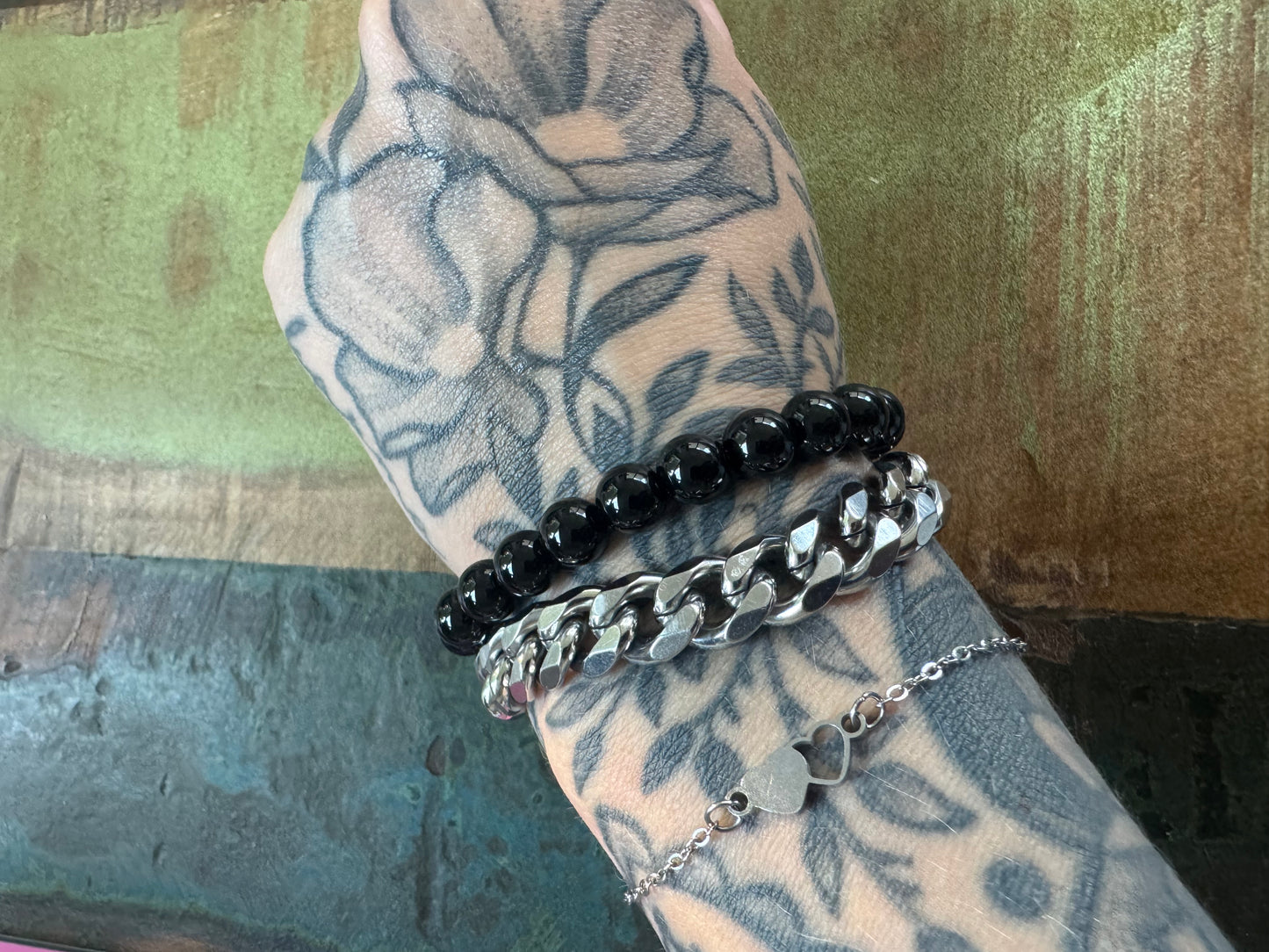 Armband // BLACK AGATE