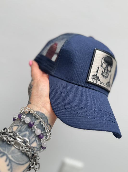 Cap // BLUE FXXX OFF