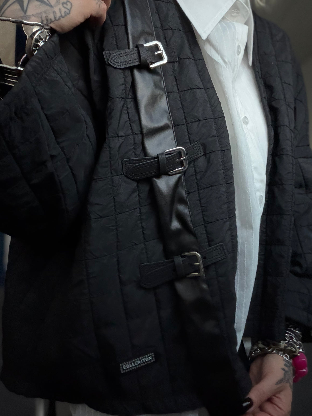 Steppjacke // BLACK CROSSOVER