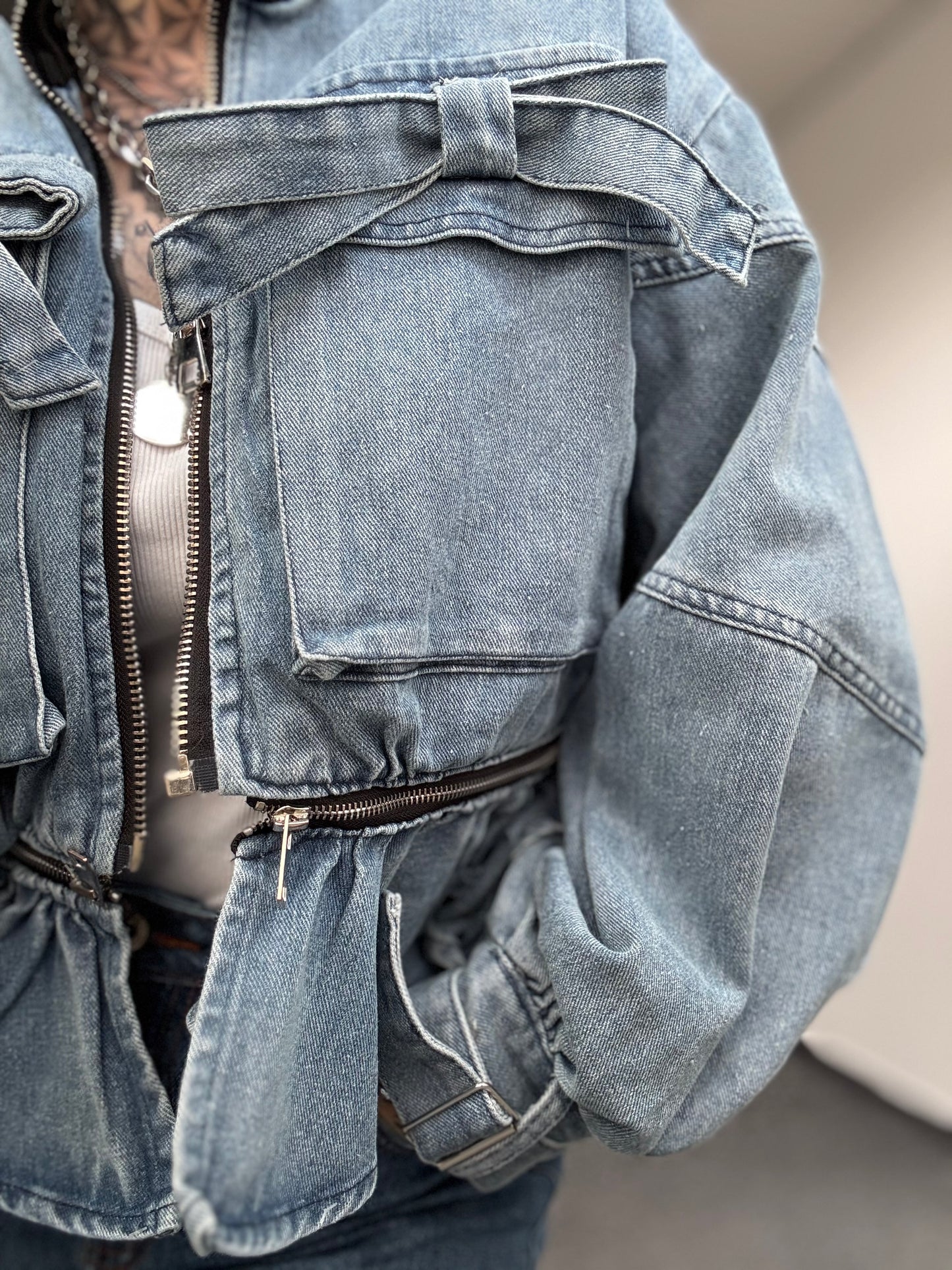 JEANSJACKE // SWEET BOW