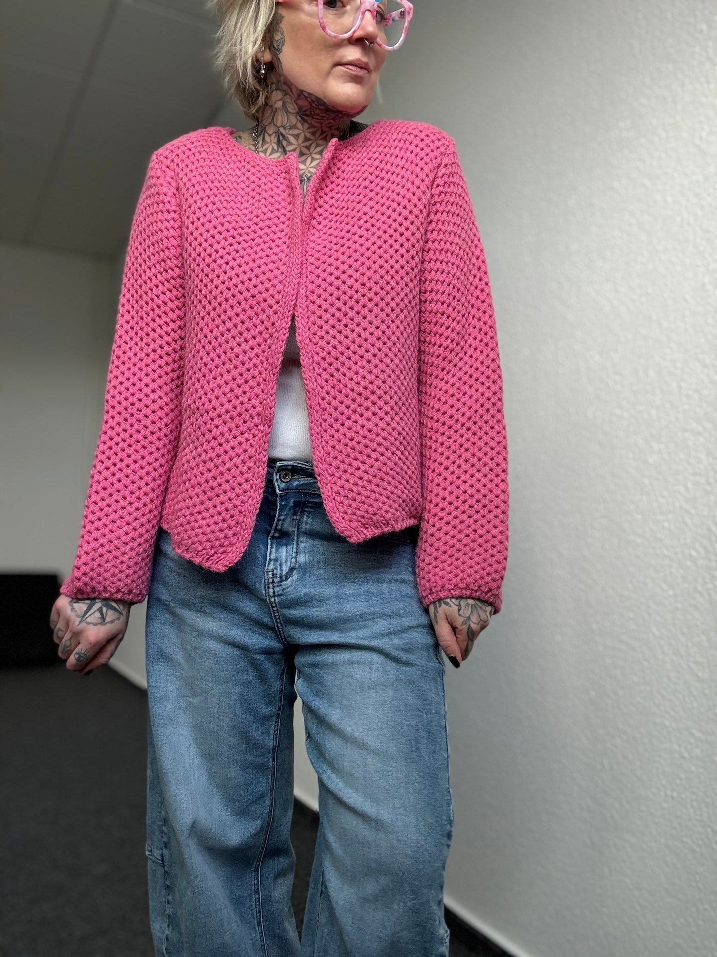 Strickjacke // HIMBEERLIEBE