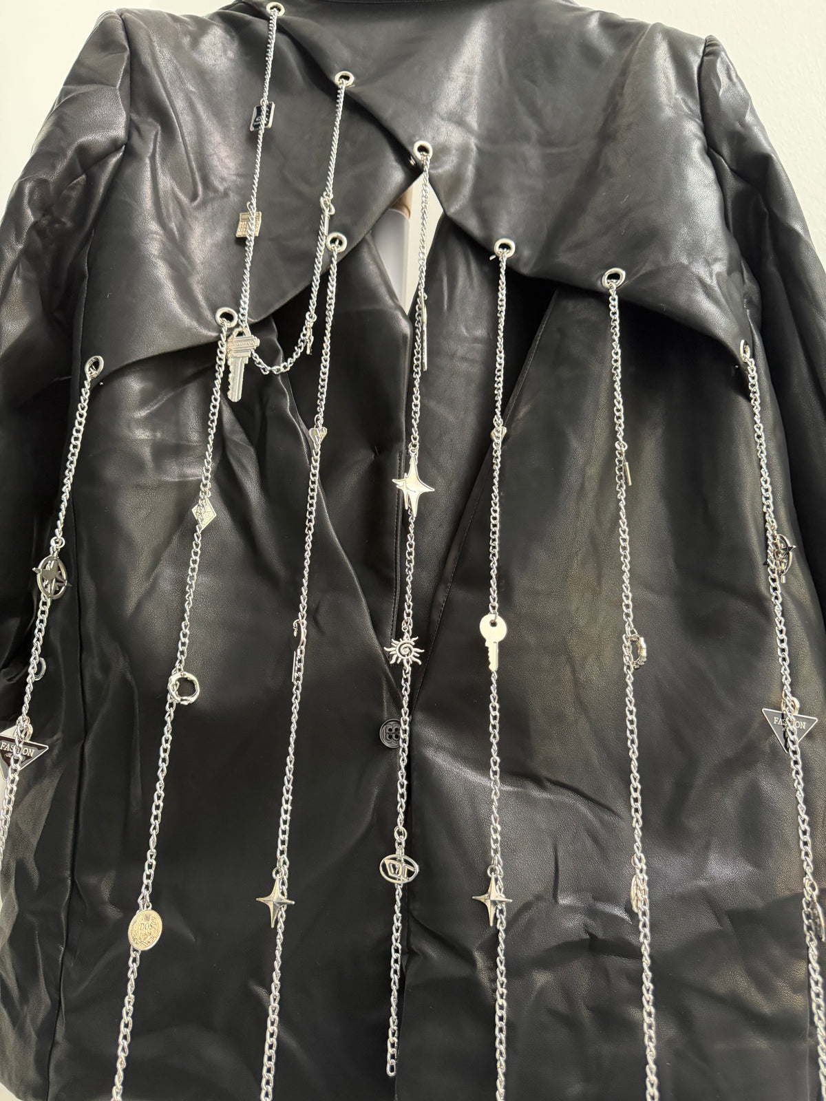 Blazer Kunstleder // KETTEN