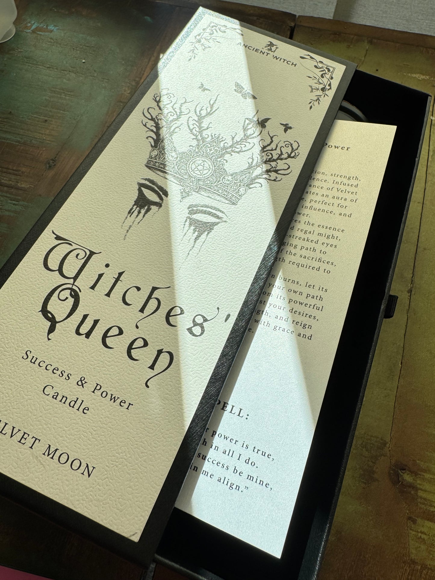 Hexenreinigungskerze // WITCHES QUEEN