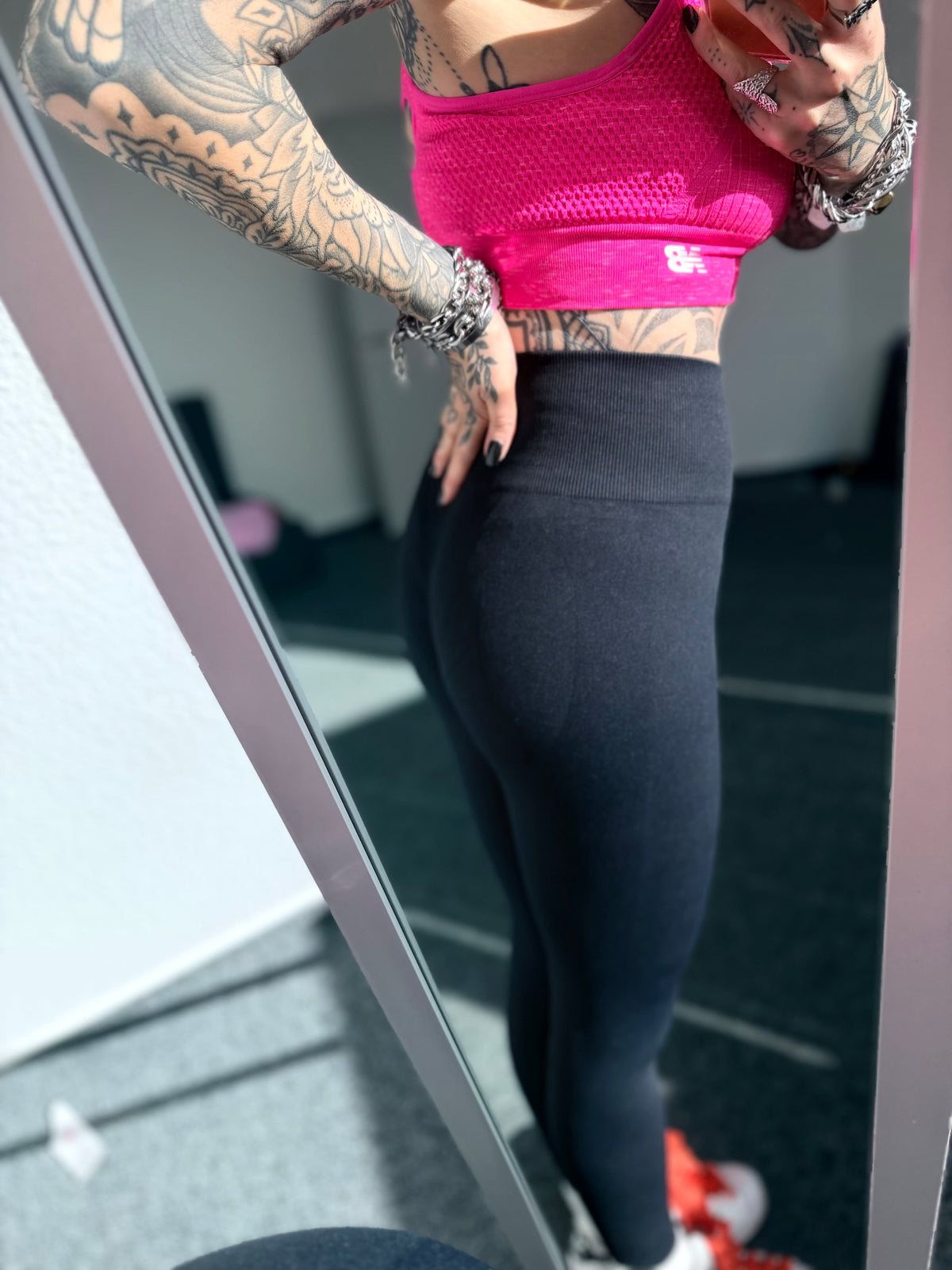 Gymleggings // BLACK