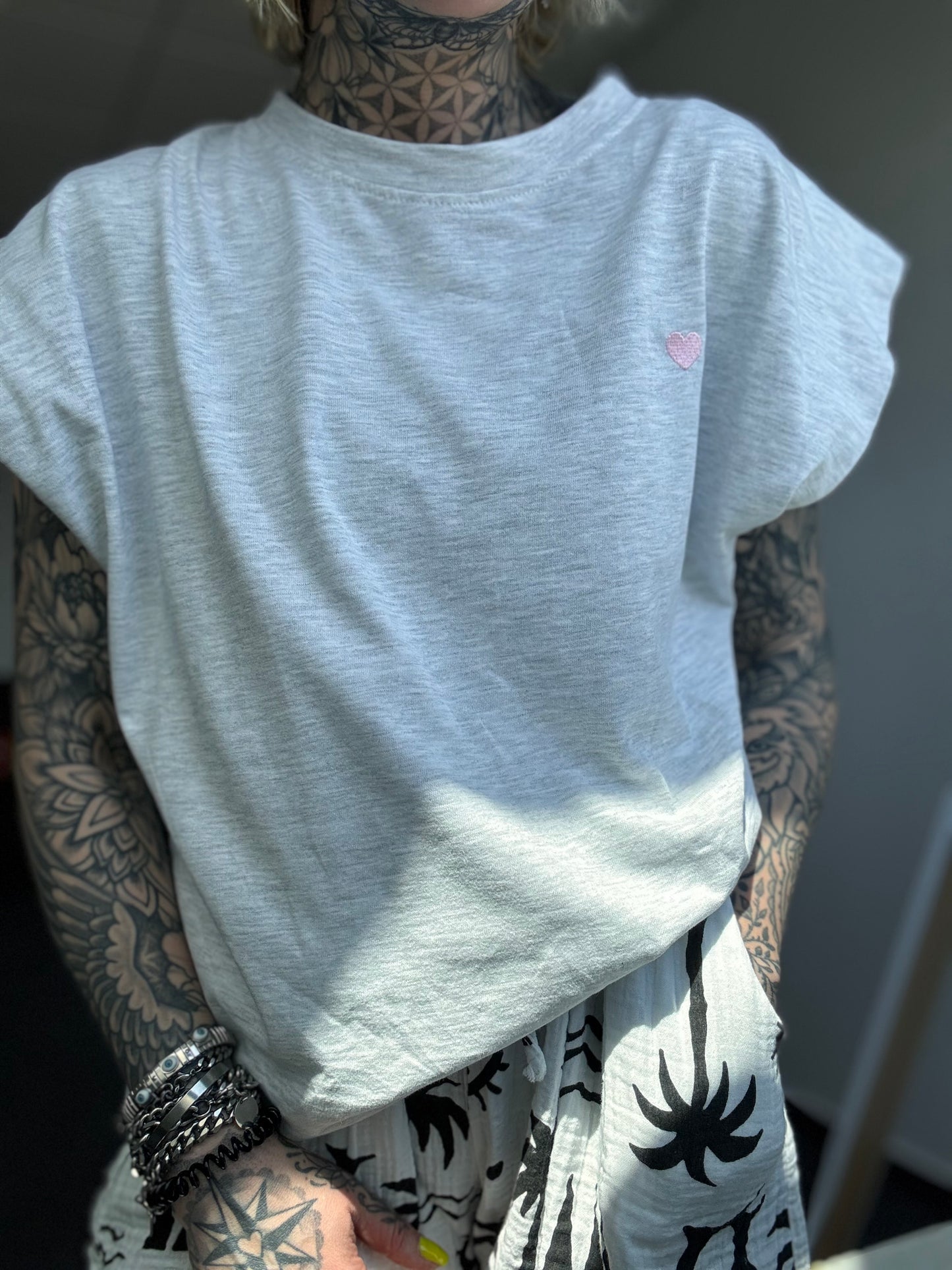 Basic Oversize Shirt // LIGHT GREY