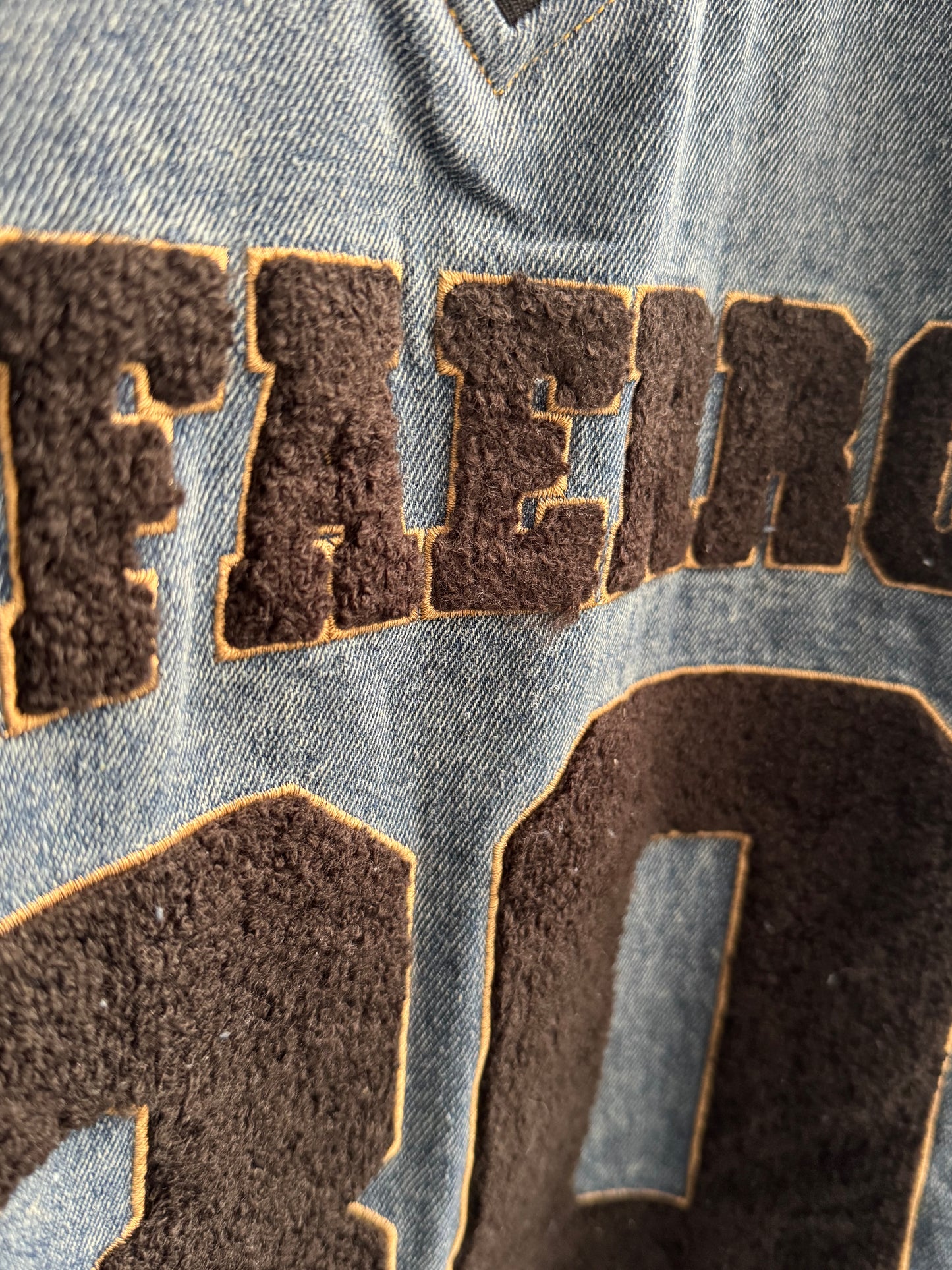 Baseball langarm // DENIM LEAGUE 80
