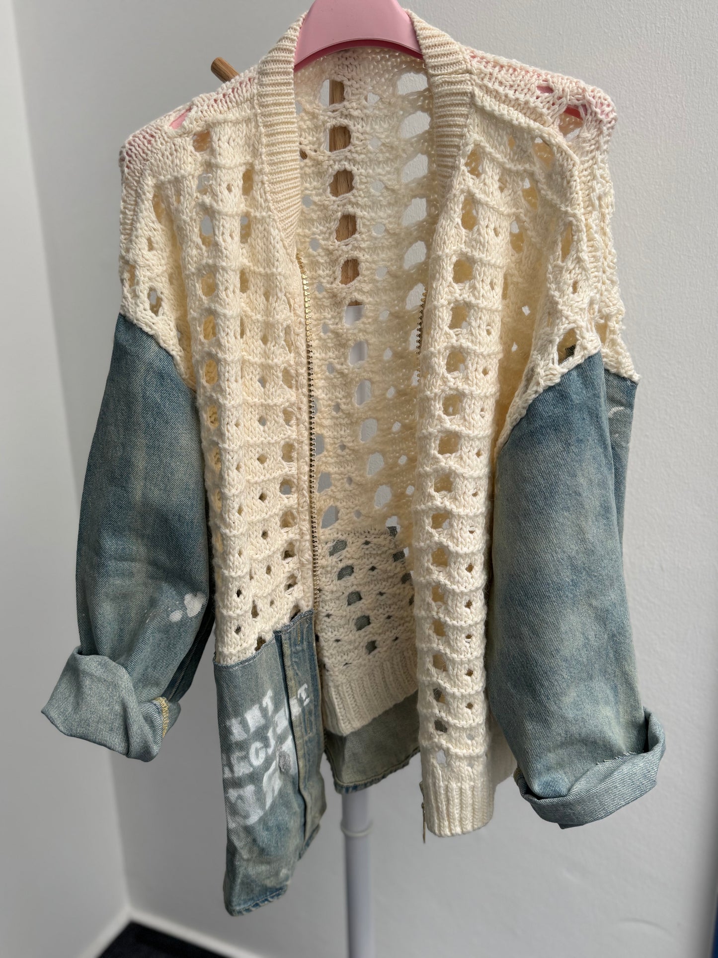 Jacke // STRICK MEETS JEANS