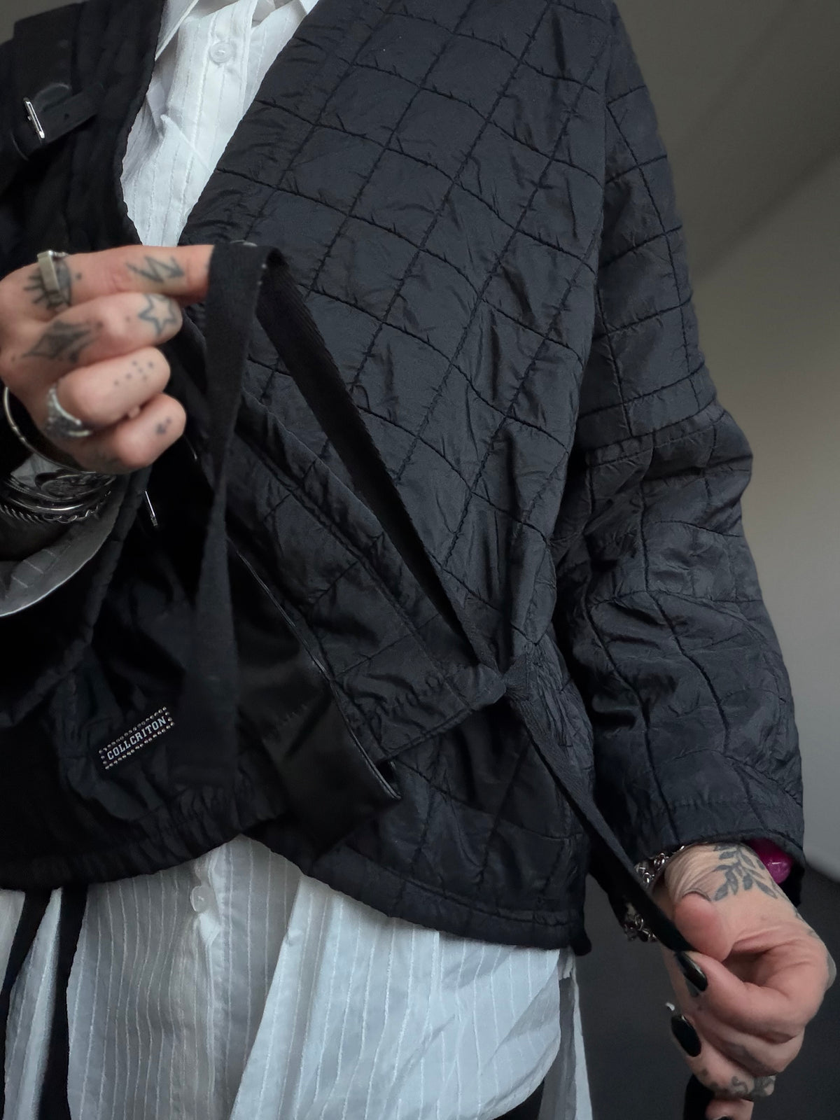 Steppjacke // BLACK CROSSOVER