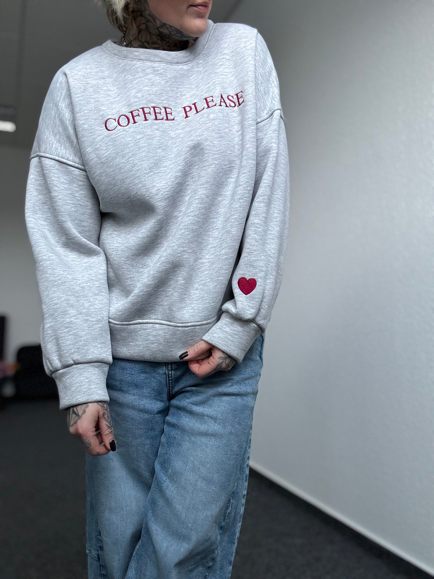 SWEATER // COFFEE PLS GREY