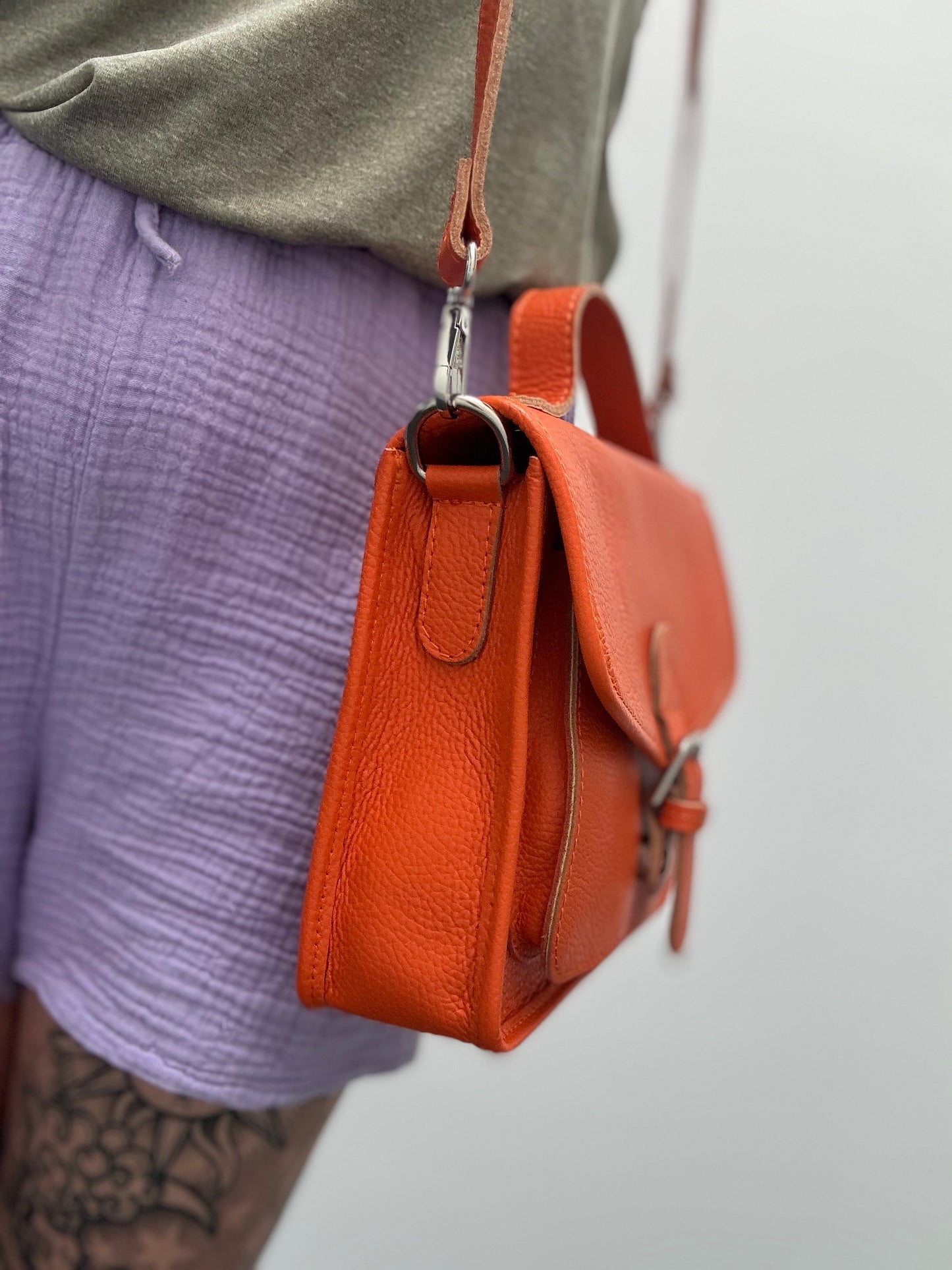 Retro Crossbody Bag // ORANGE JUICE