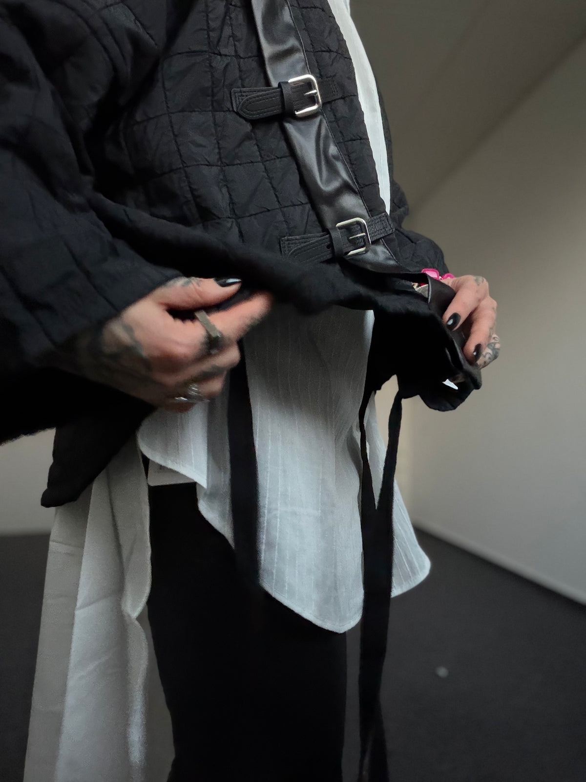 Steppjacke // BLACK CROSSOVER