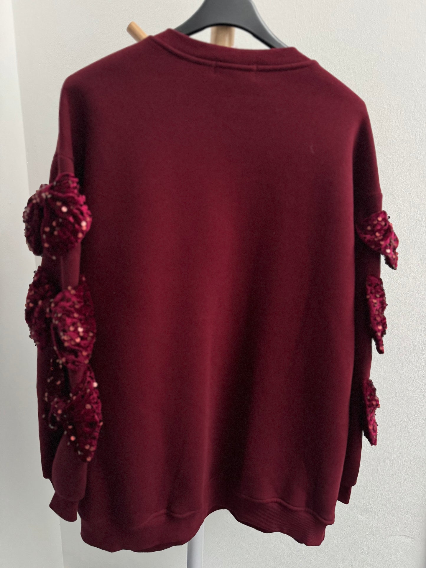 Sweater // WINTER BOW BORDEAUX