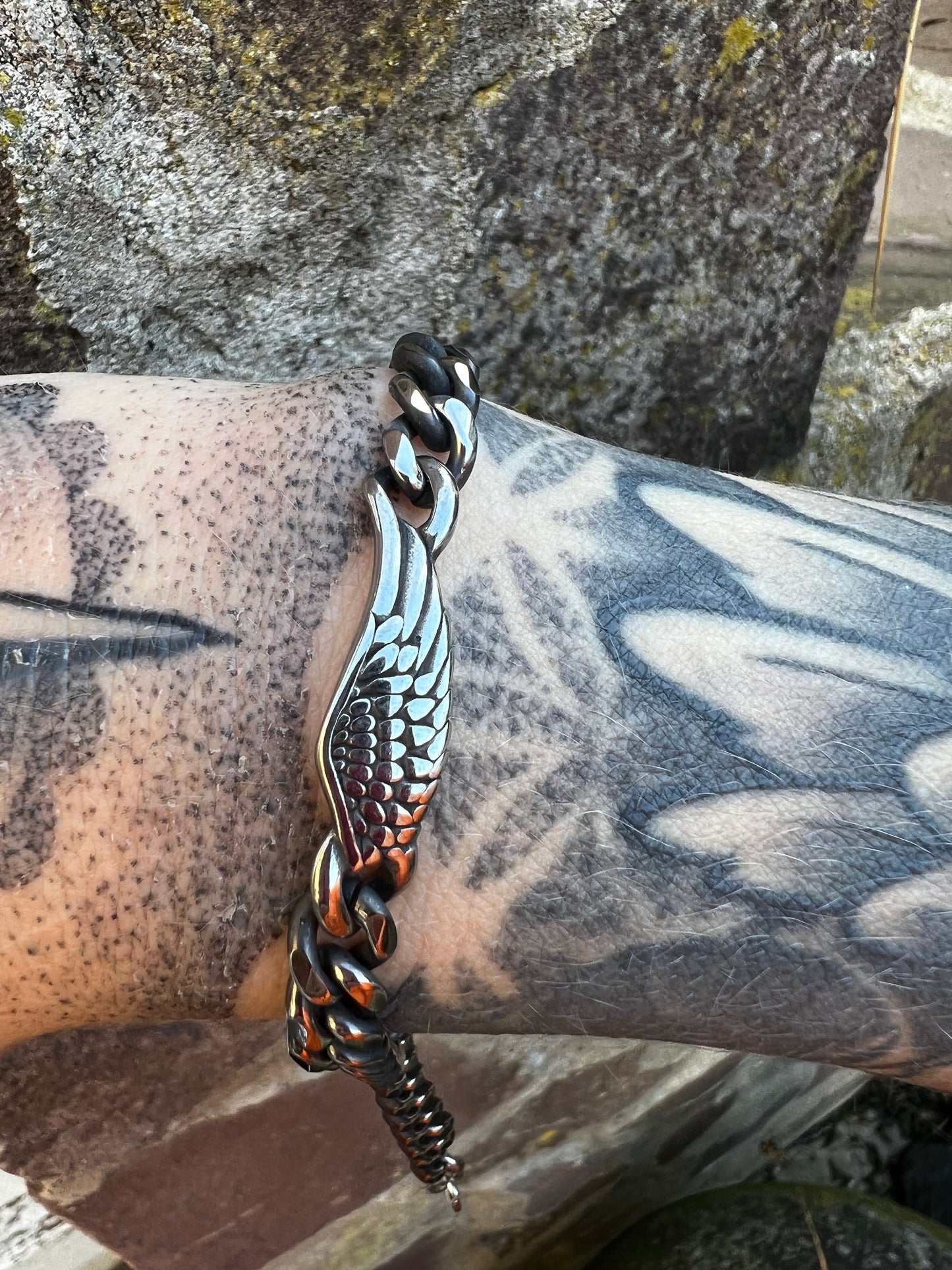 Armband // BLACK SILVER EDITION ANGEL