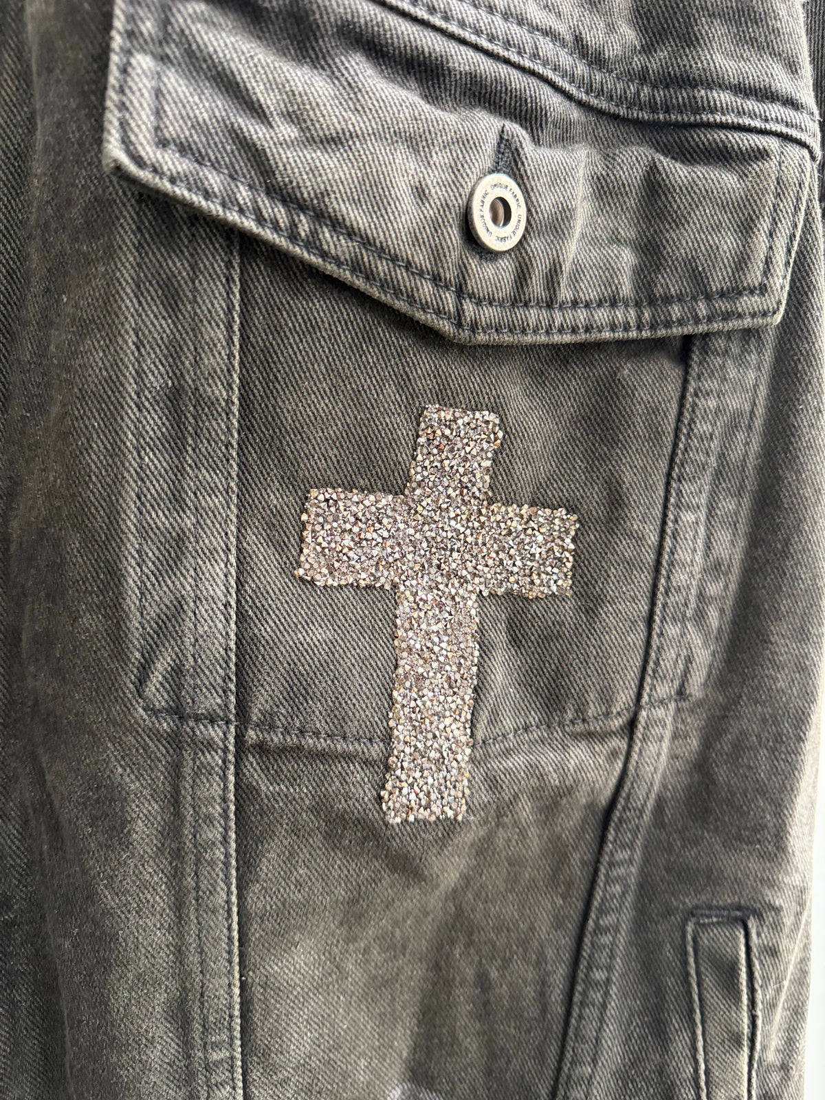 Jeansweste Oversize // SKULL