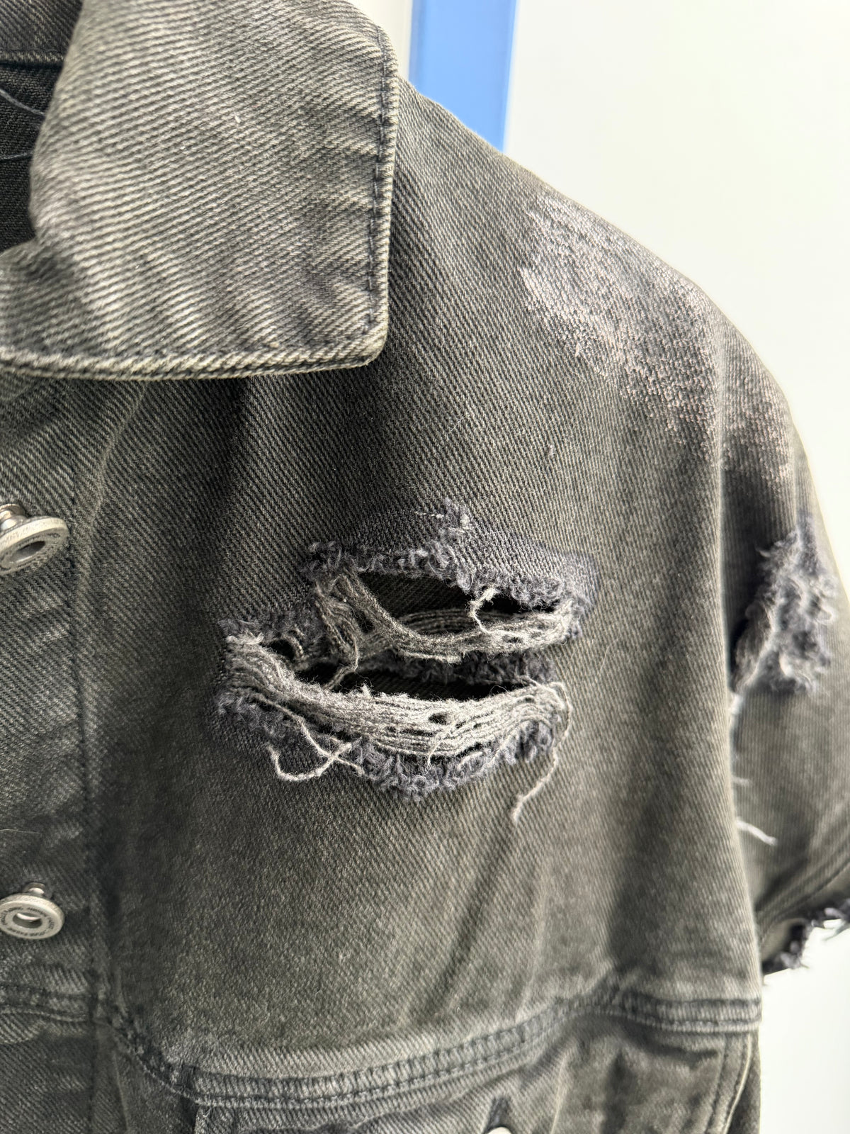 Jeansweste Oversize // SKULL