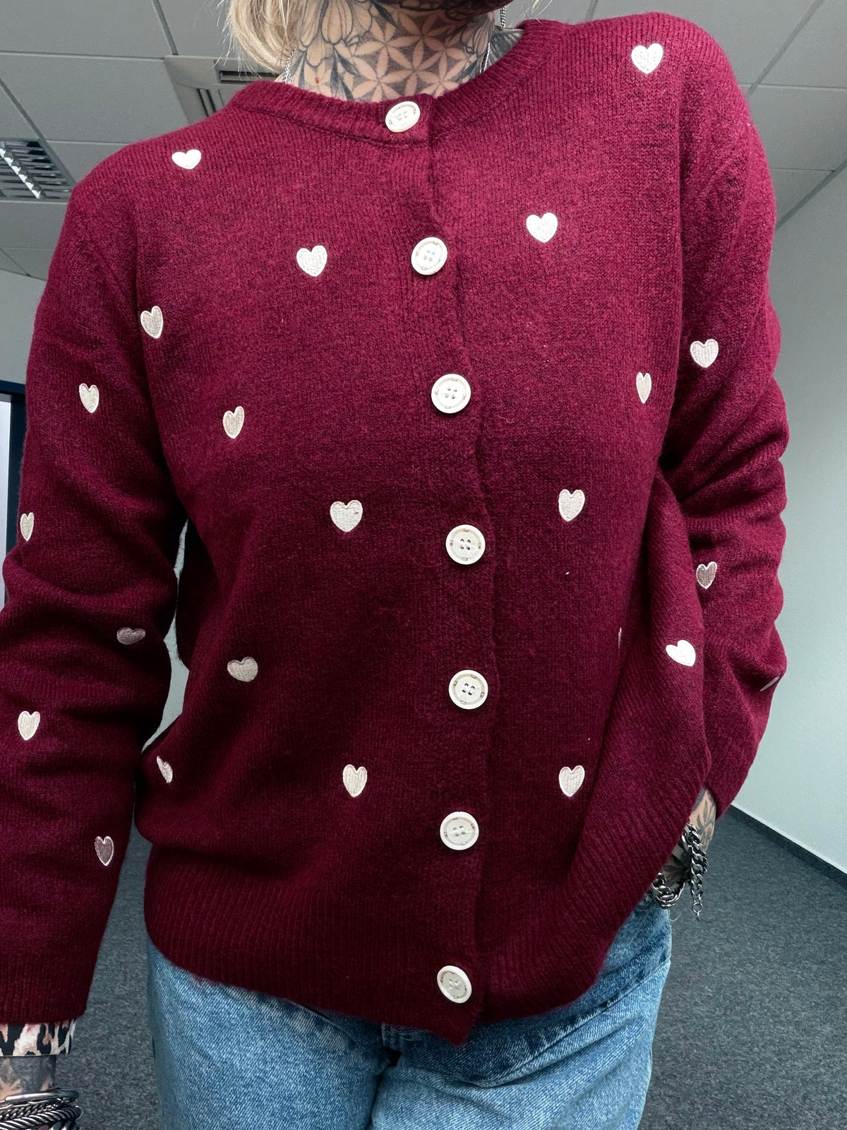 Strickjacke  // HERZCHEN