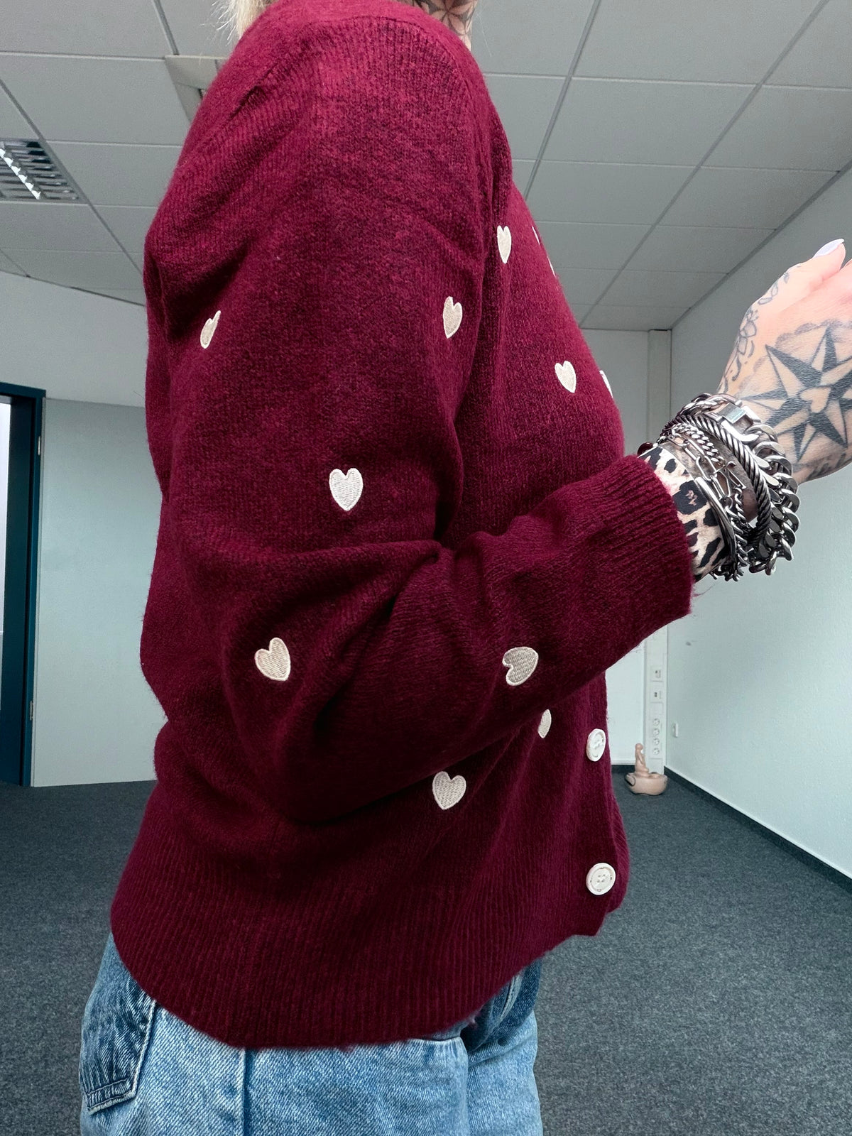 Strickjacke  // HERZCHEN