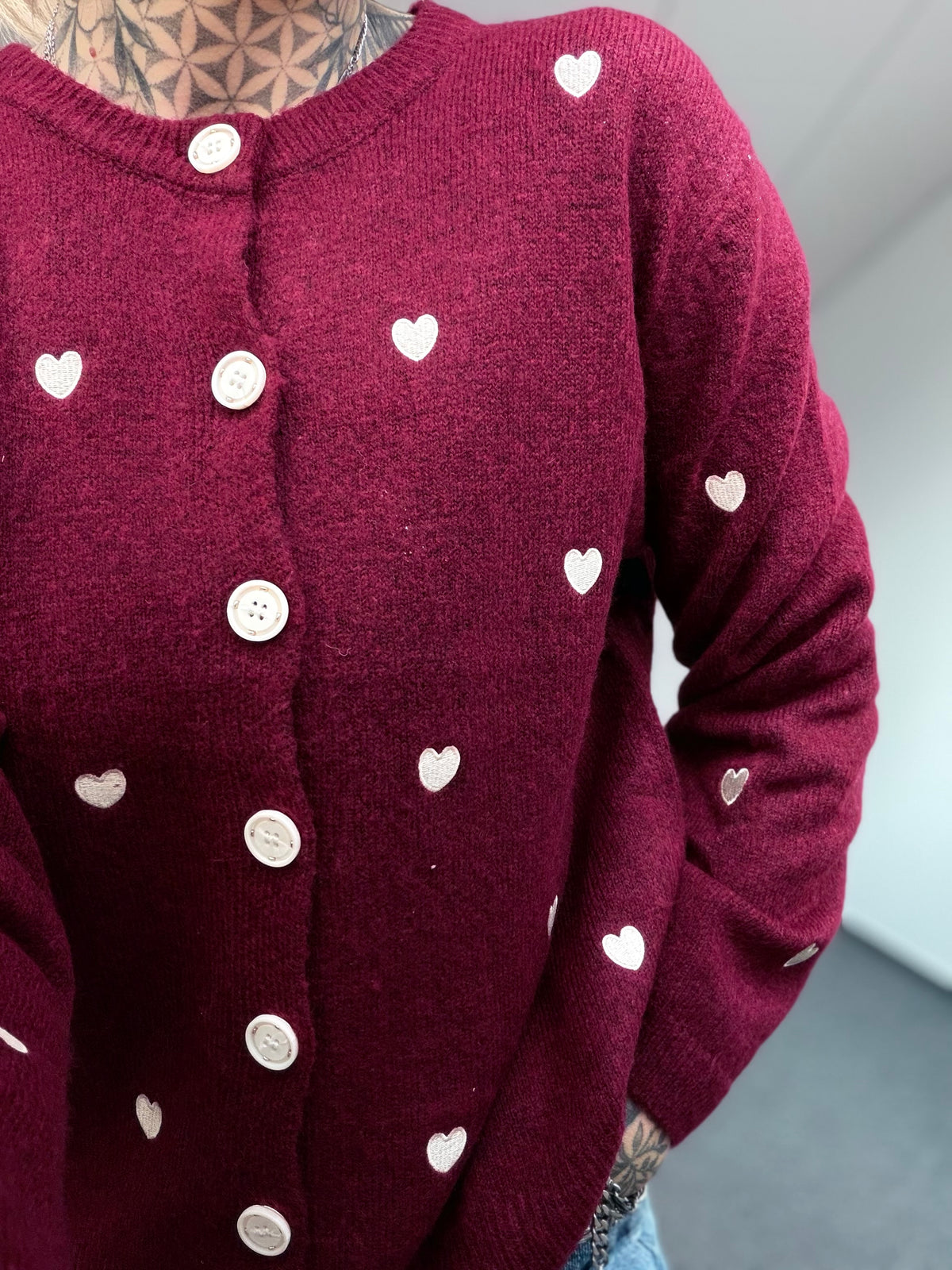 Strickjacke  // HERZCHEN