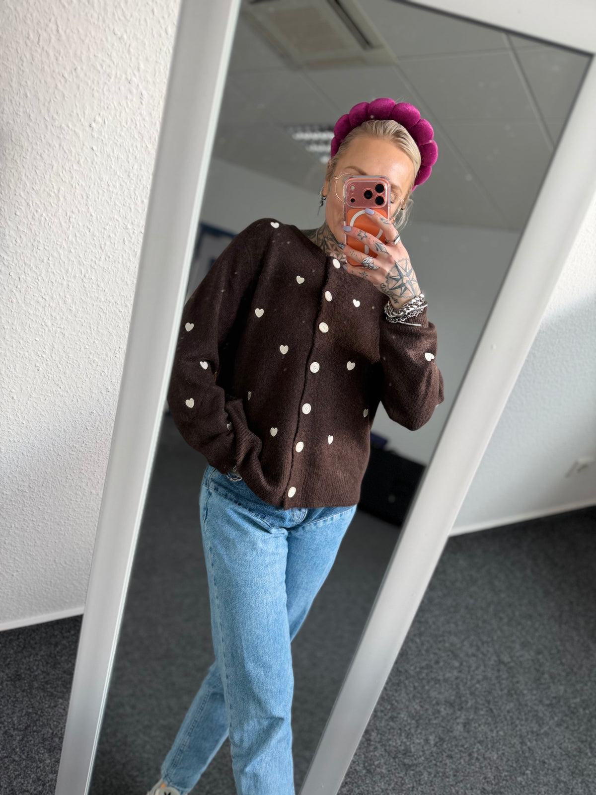 Strickjacke  // HERZCHEN