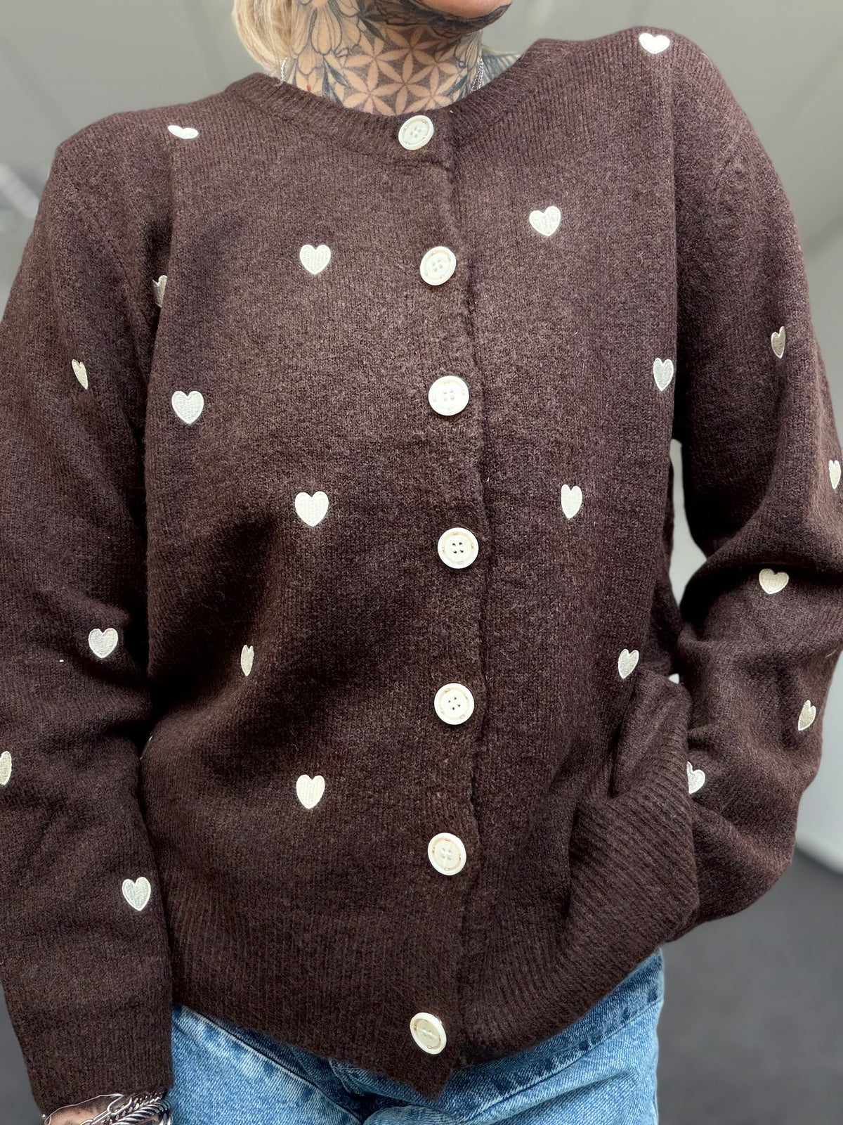 Strickjacke  // HERZCHEN