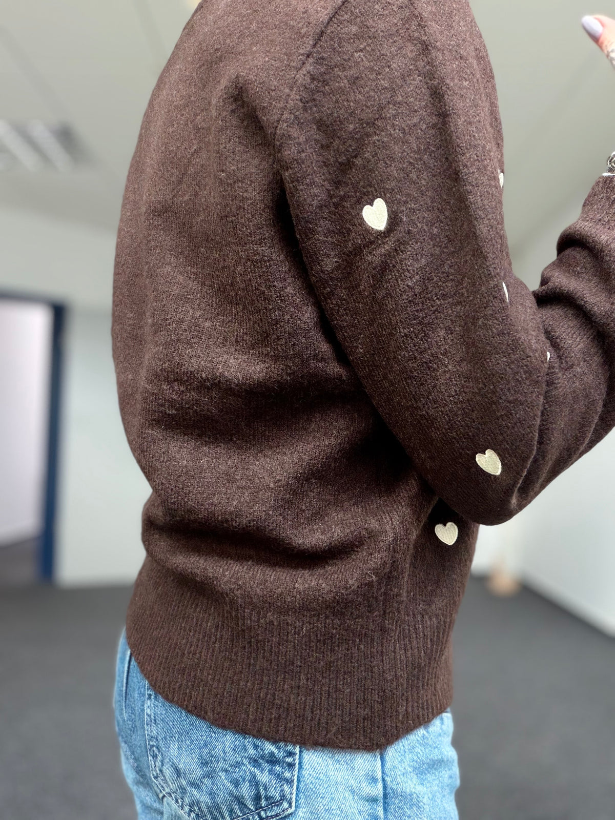 Strickjacke  // HERZCHEN