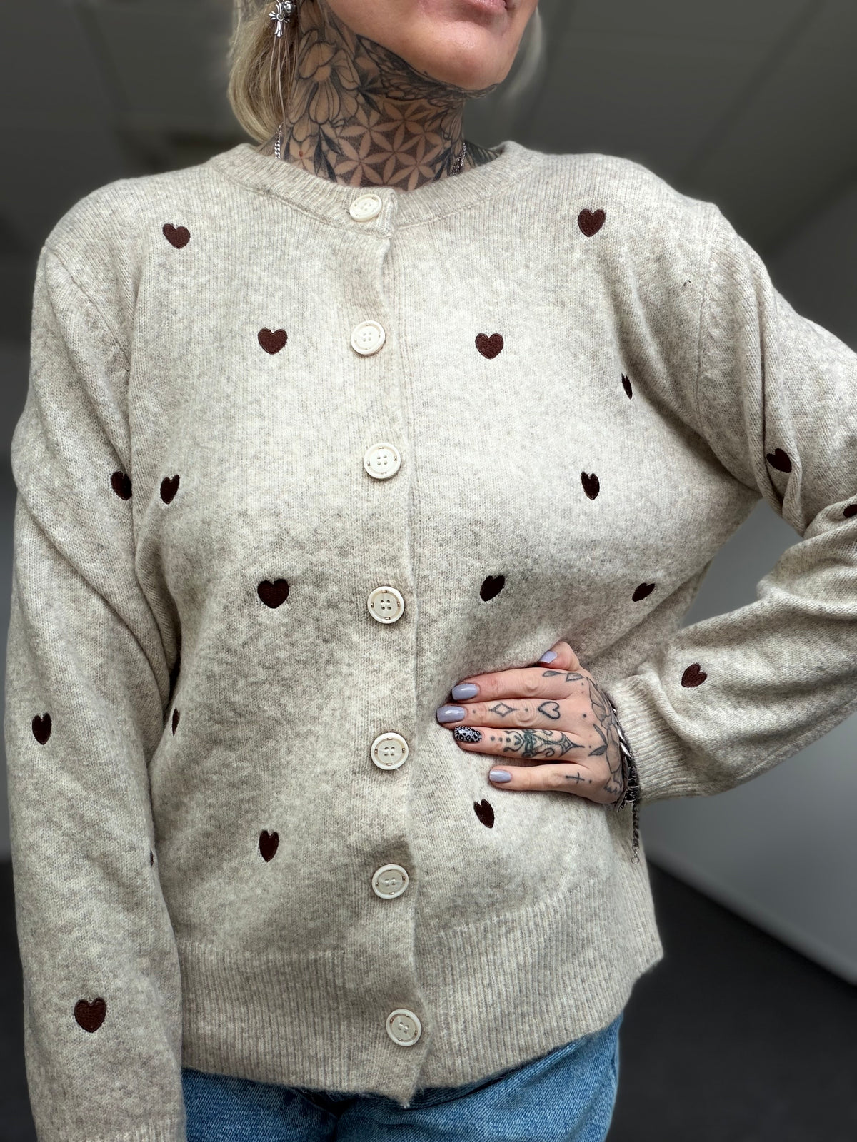 Strickjacke  // HERZCHEN