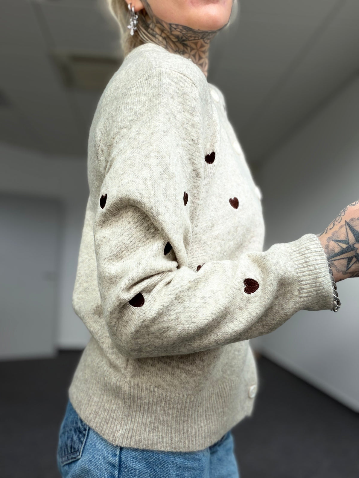 Strickjacke  // HERZCHEN